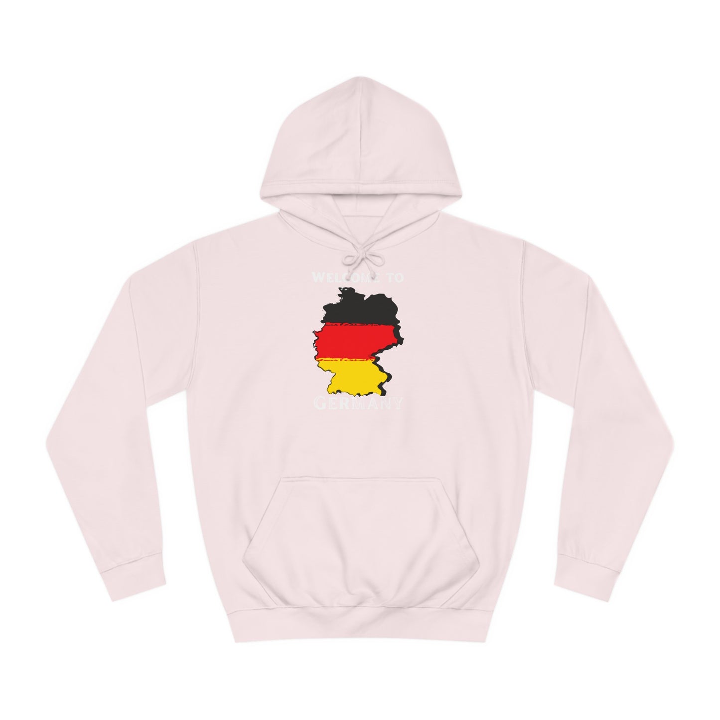 Welcome to Germany - Willkommen in Deutschland  -  Beidseitig bedruckt auf Unisex Hoodies