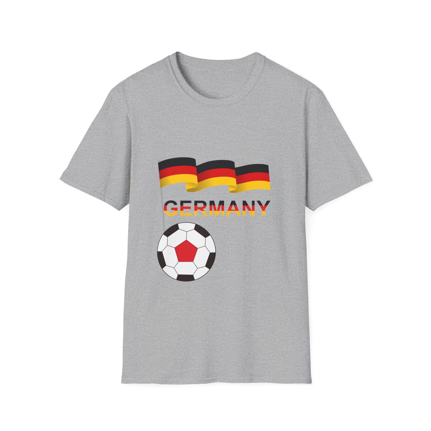 Germany - Einzigartige Unisex T-Shirts, Made in Germany Fashion, Best Quality T-Shirts, Exzellenz und Stylish, Sport, Füßball