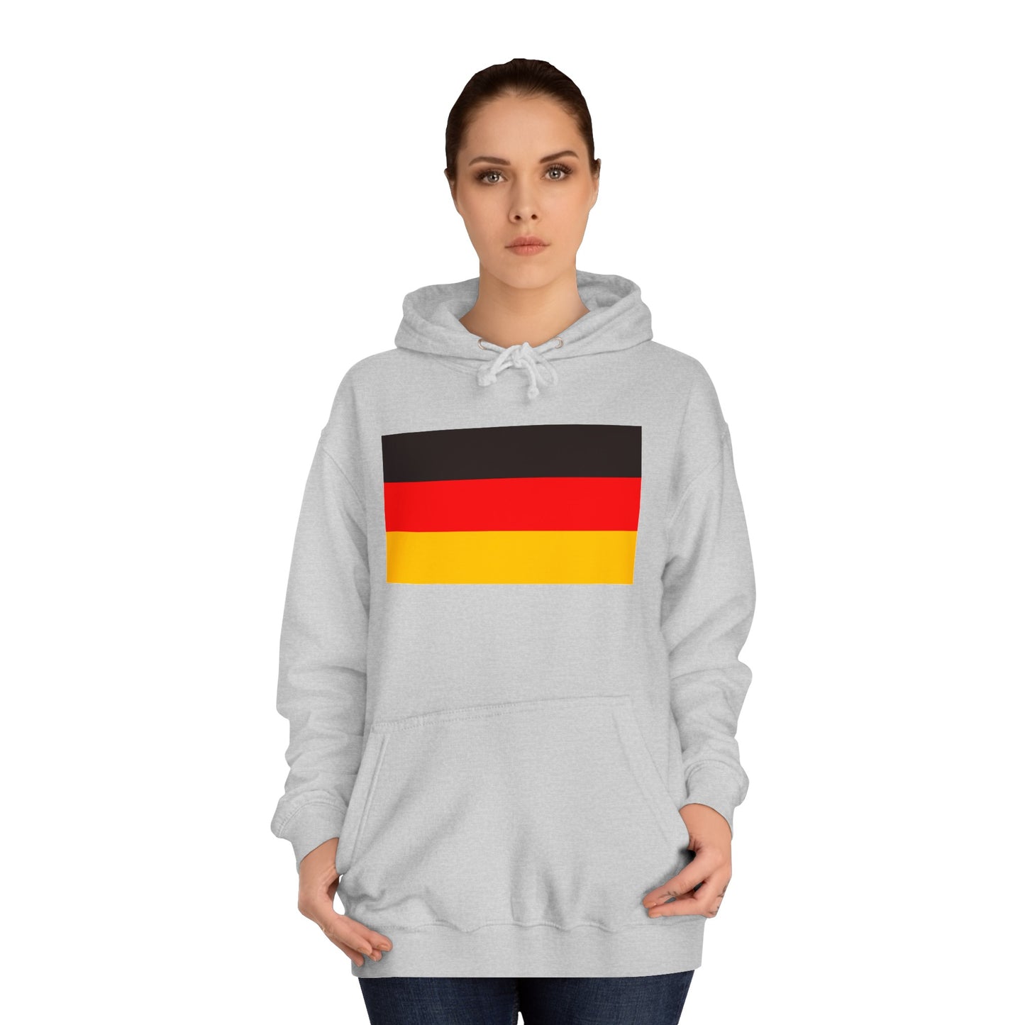 Hochwertige Unisex-Hoodies mit gedruckter deutscher Flagge