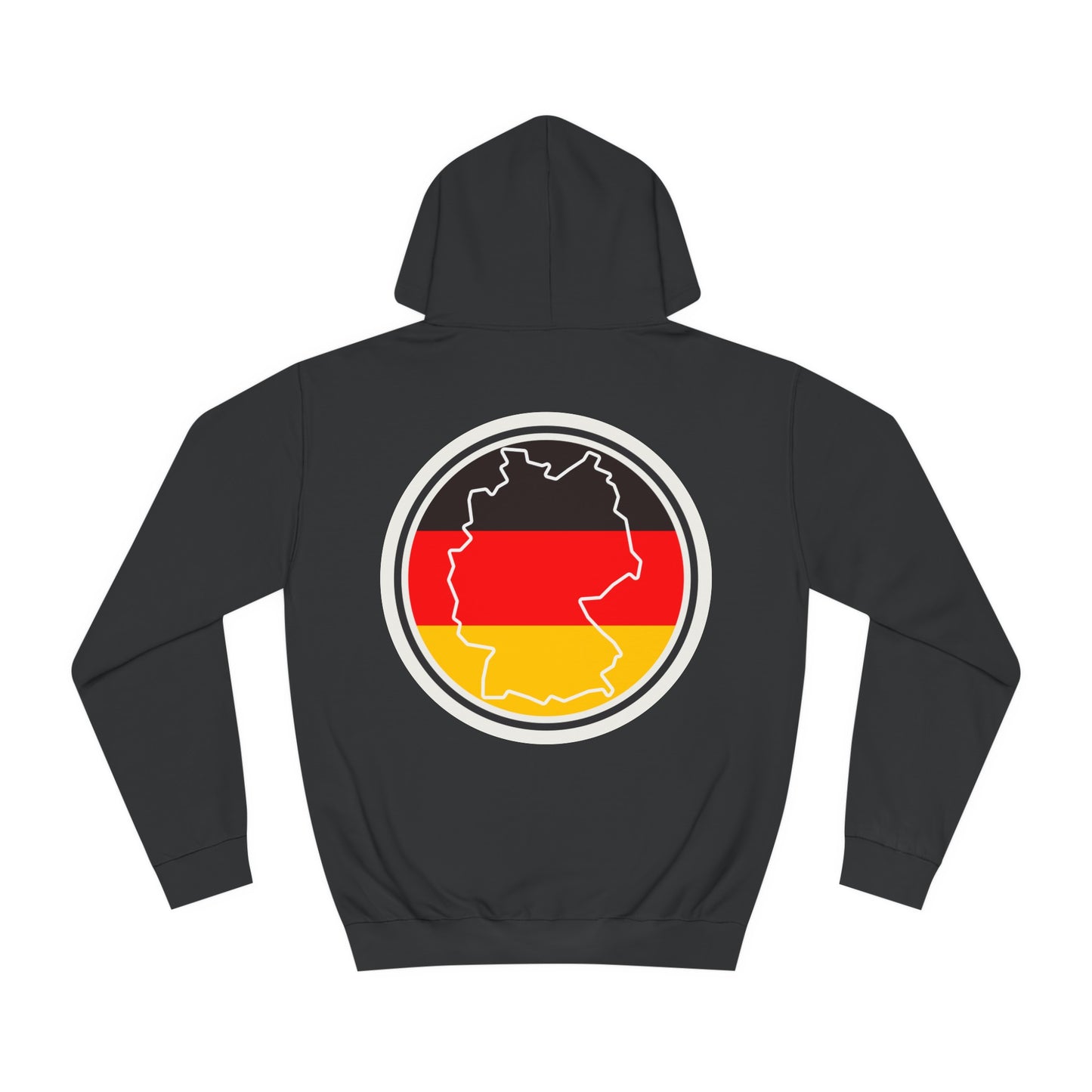 Erleben Sie die Schönheit und Leidenschaft des Fußballs in Deutschland - Beidseitig bedruckt - Hochwertige Unisex-Kapuzenpullover