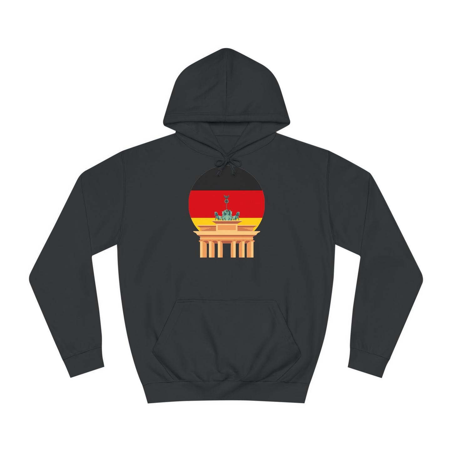 Brandenburger Tor Wahrzeichen auf Unisex Hoodies tragen - Top Qualität