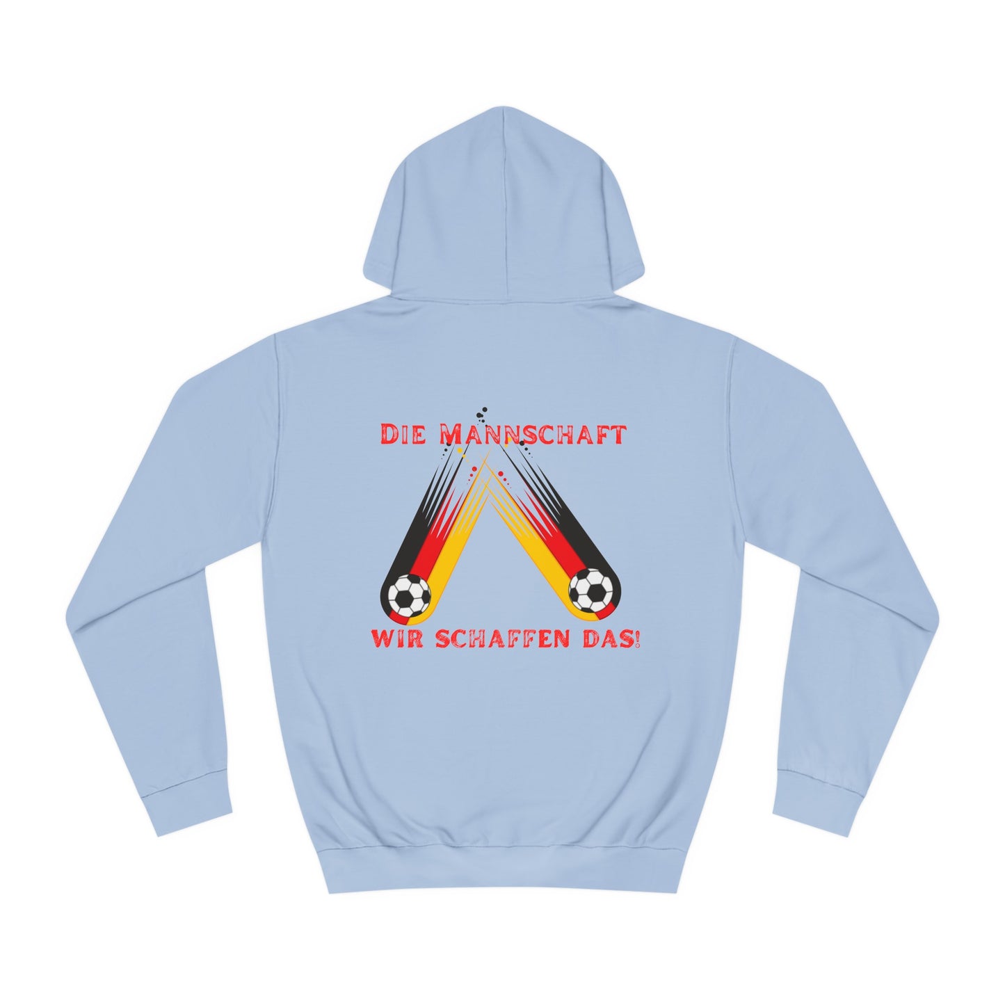 Immer Weiter für Team Deutschland auf Unisex Hoodies -  Beidseitig bedruckt