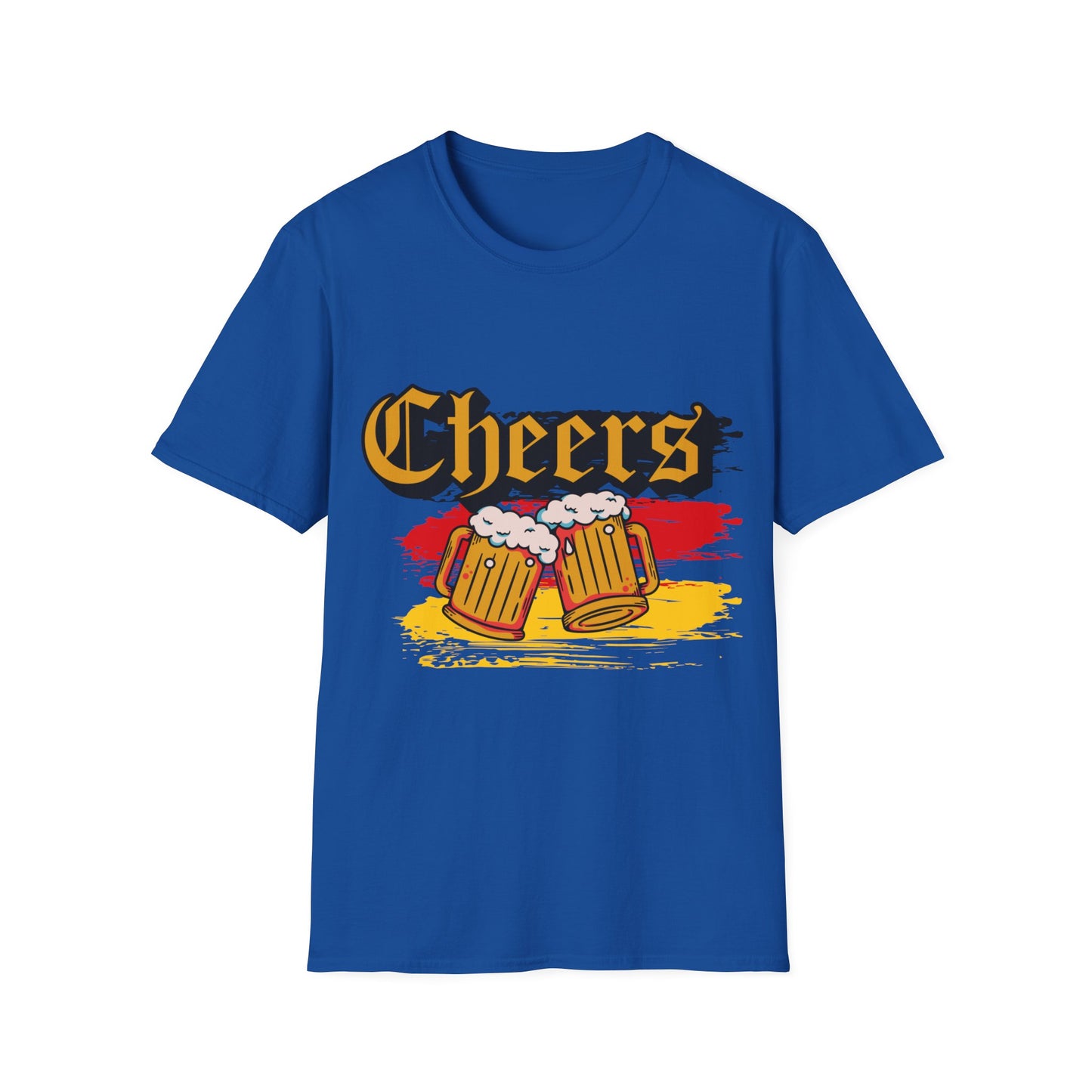 Prost und Cheers aus Deutschland, auf trendigen T-Shirts, German Beer, Made in Germany Fashion, Best Quality T-Shirts, Exzellenz und Stylish