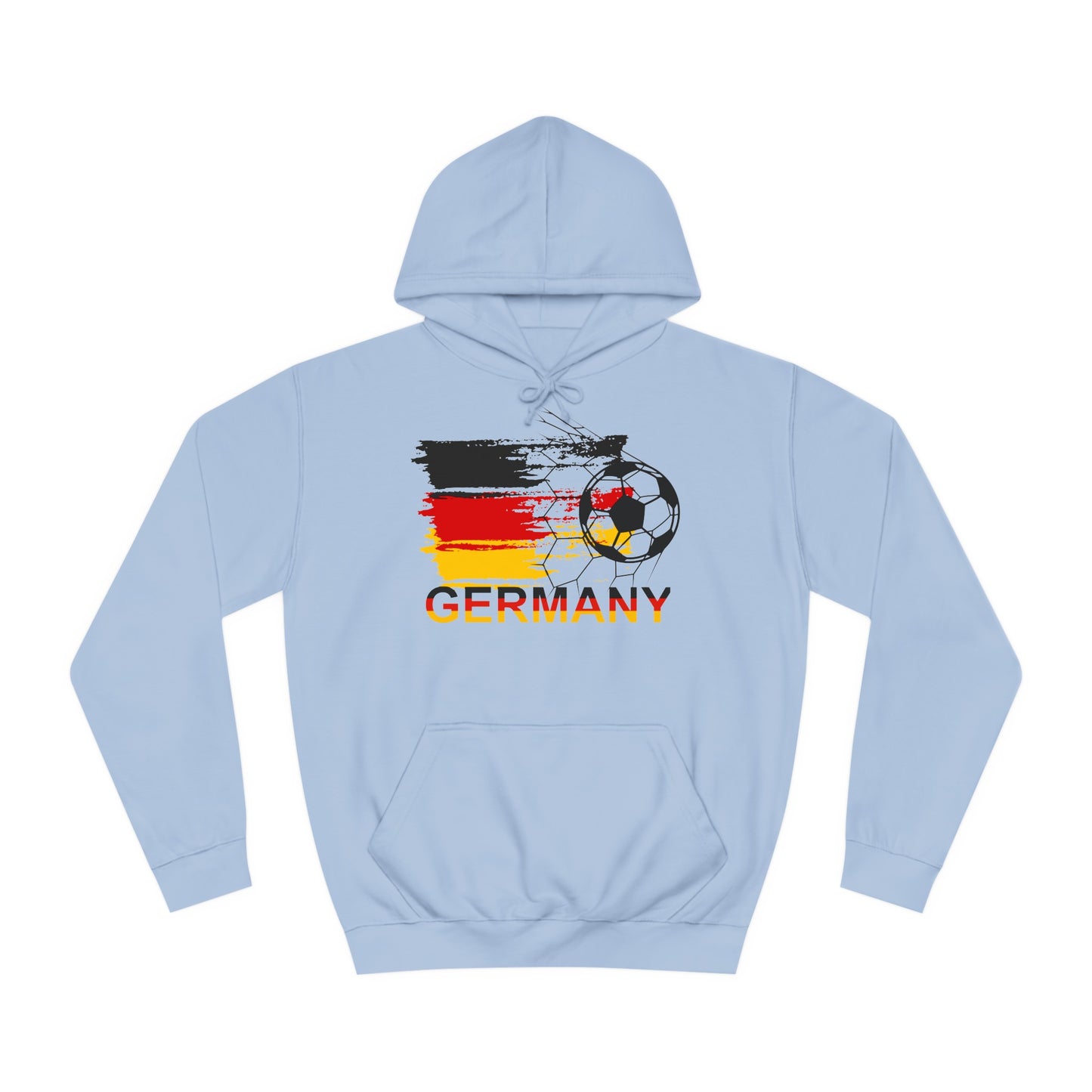 Deutsche Fußball Mannschaft Fan Unisex Hoodies - Beide Seiten gedruckt