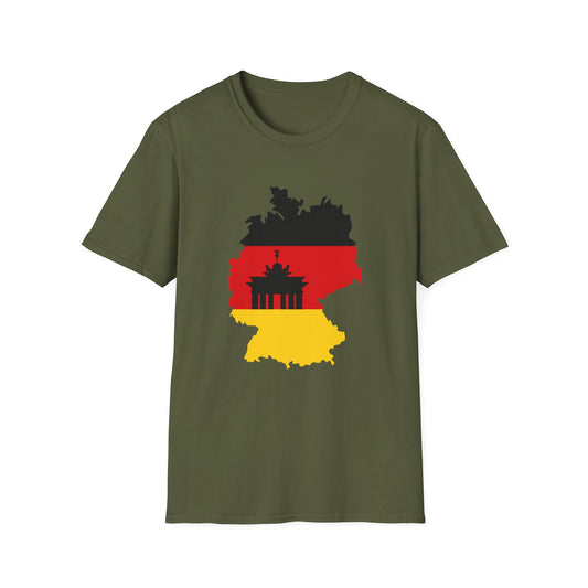 Willkommen in Deutschland, Unisex Brandenburg Tor design T-Shirt, Welcome to Germany, Peace Gate, I love Germany, Ich liebe Deutschland