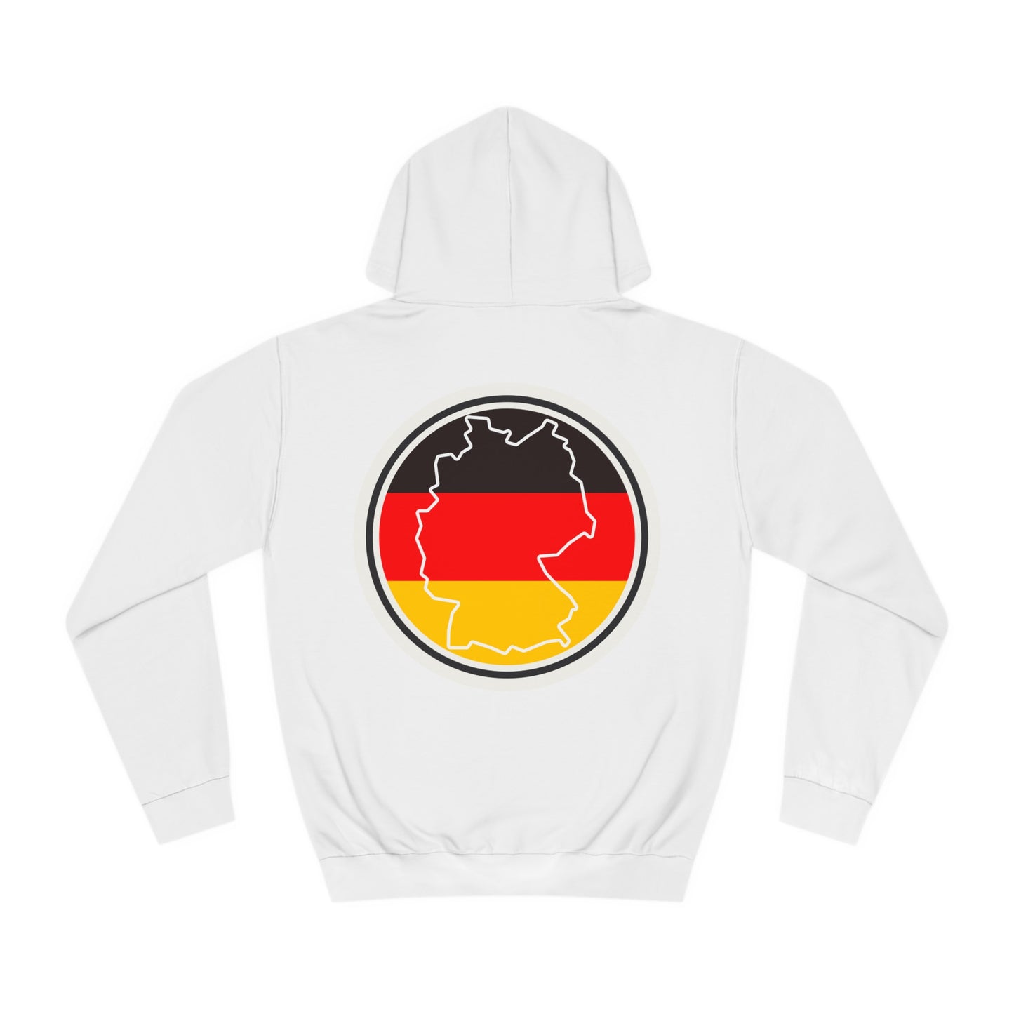 Erleben Sie die Schönheit und Leidenschaft des Fußballs in Deutschland - Beidseitig bedruckt - Hochwertige Unisex-Kapuzenpullover