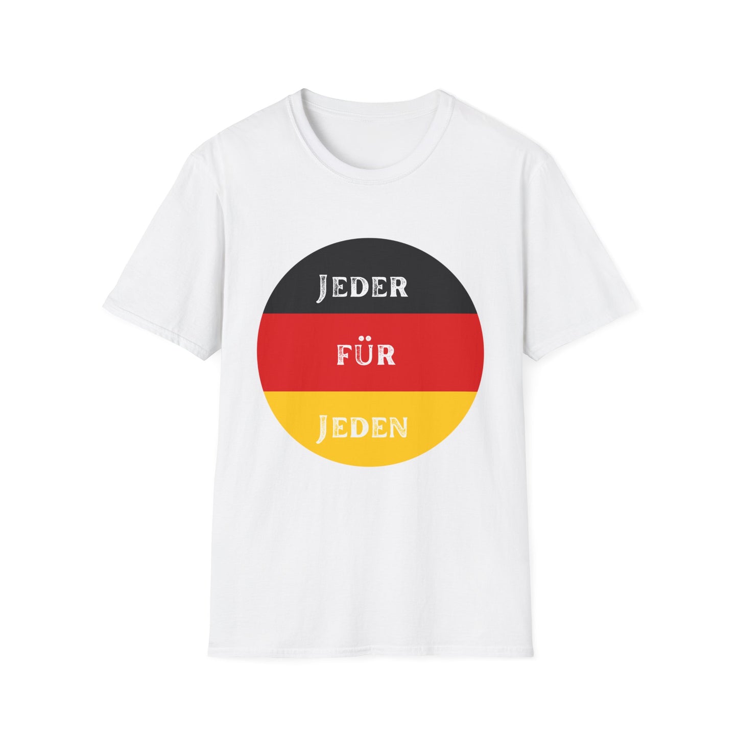 Jeder für Jeden unisex T-Shirt