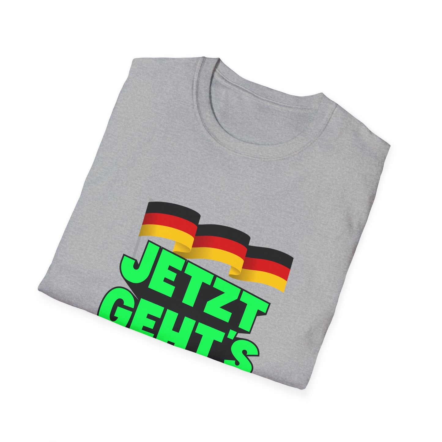 Jetzt geht's los, Fußball - Unisex T-Shirts, Made in Germany Fashion, Best Quality T-Shirts