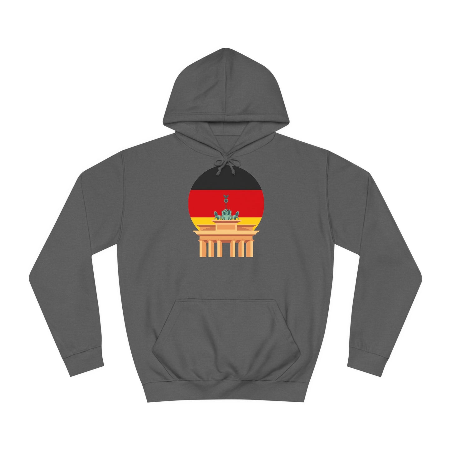 Brandenburger Tor Wahrzeichen auf Unisex Hoodies tragen - Top Qualität