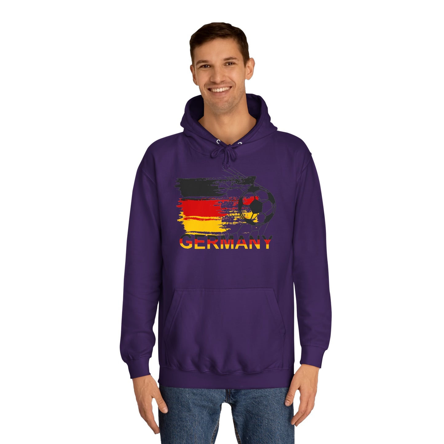 Deutsche Fußball Mannschaft Fan Unisex Hoodies