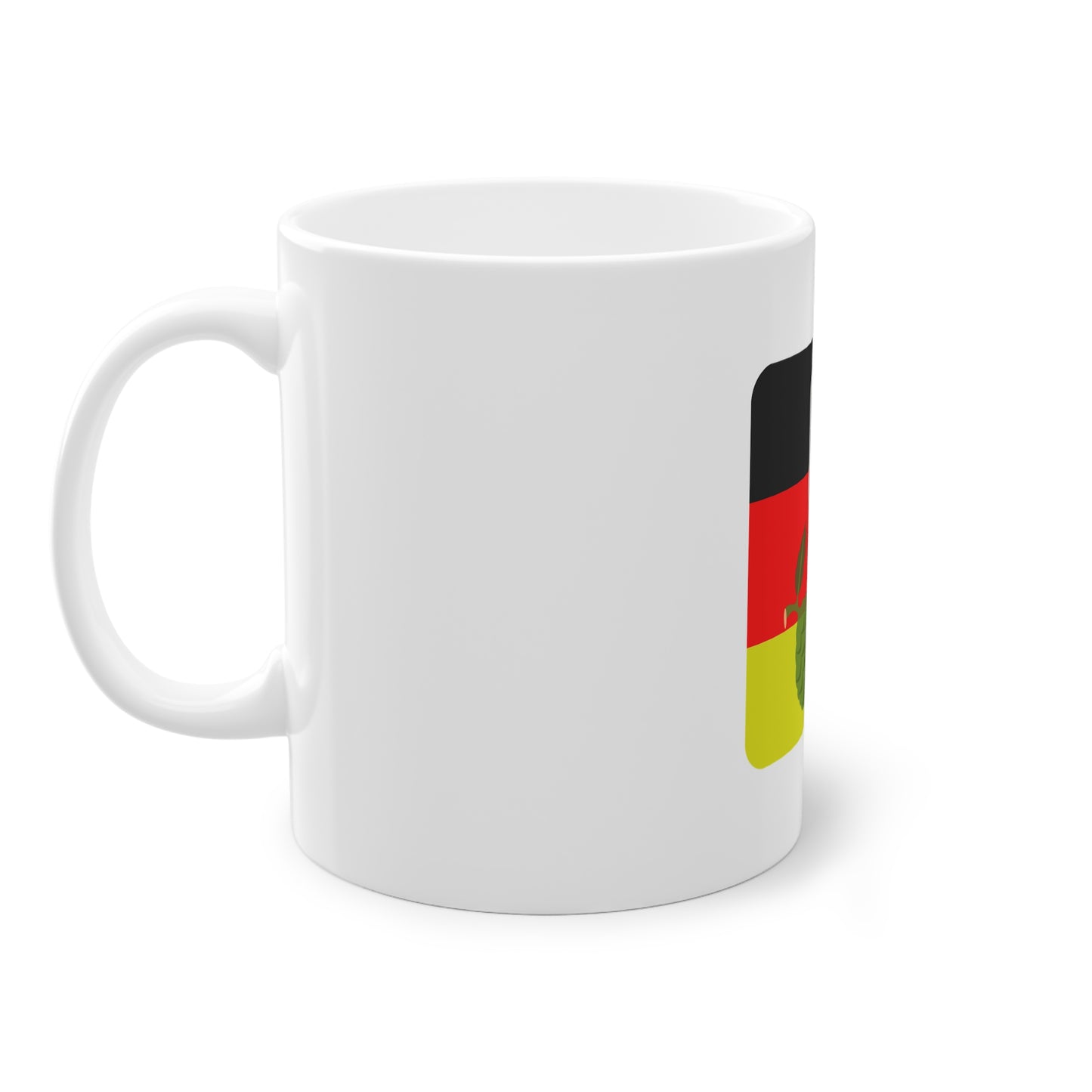 Bier Motiv auf Kaffeetasse, Teetasse für jeden Tag bedruckt - Farbe: weiß, Standardtasse, groß 11 Unzen,