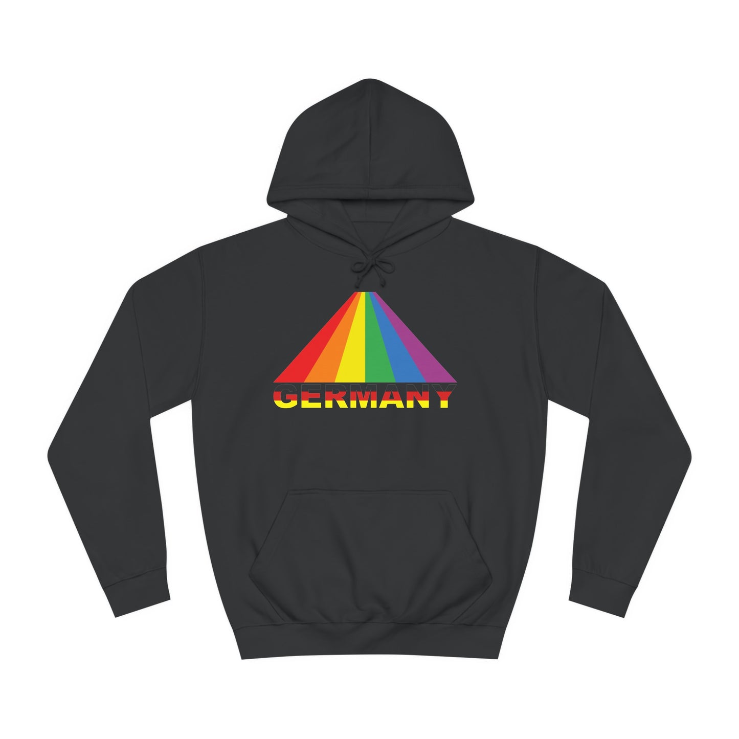 Hochwertige Hoodies - Regenbogen für Deutschland