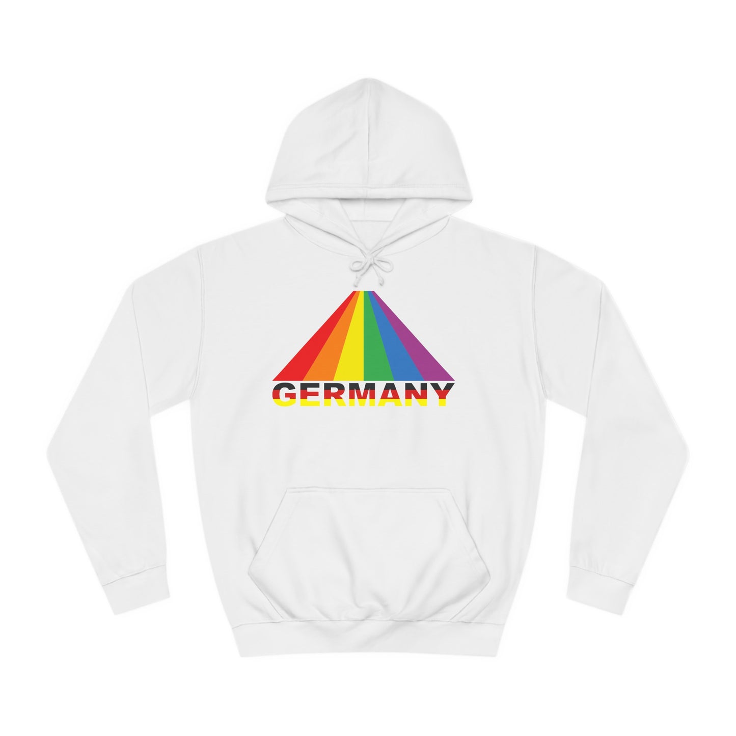 Hochwertige Hoodies - Regenbogen für Deutschland