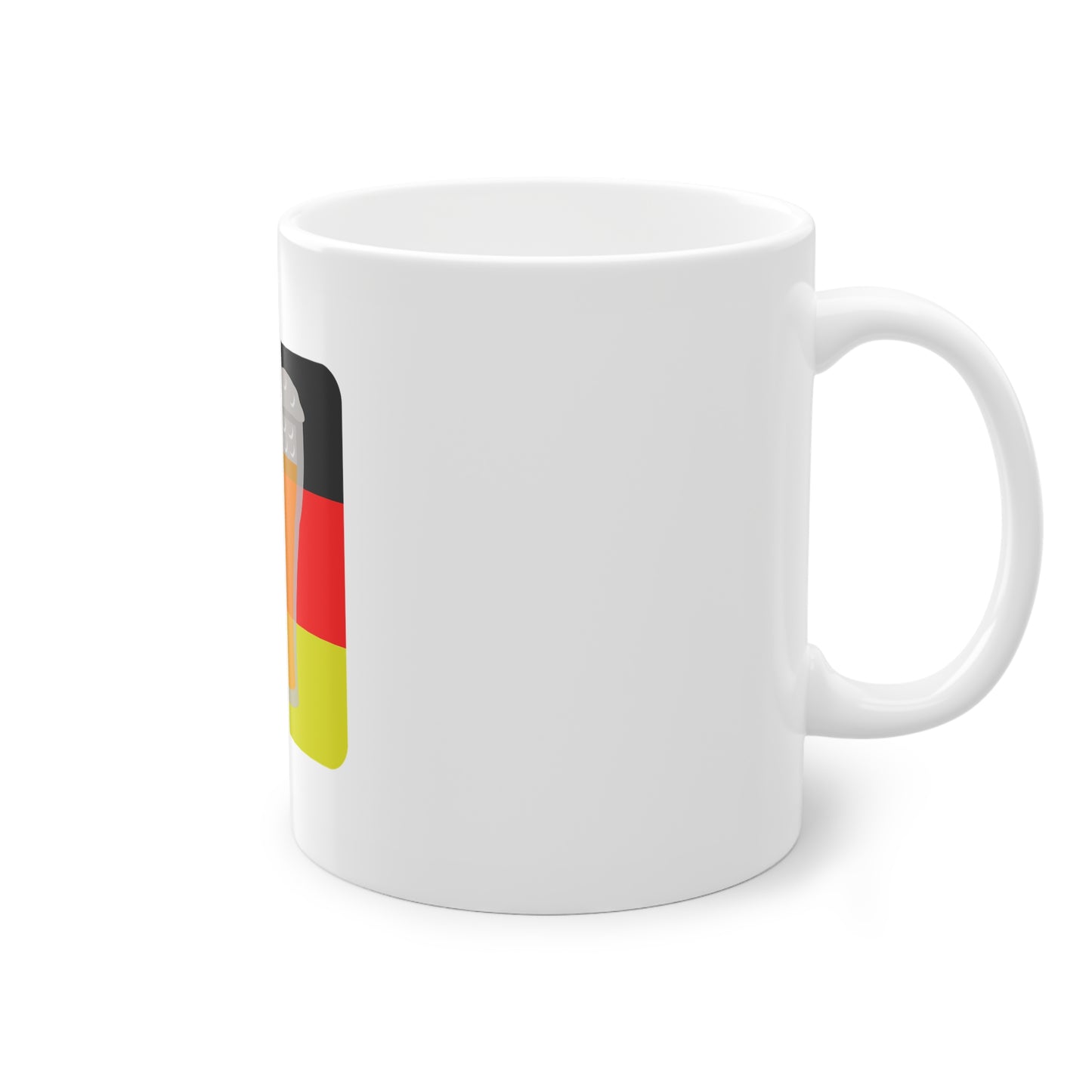 Bier Motiv auf Kaffeetasse, Teetasse für jeden Tag bedruckt - Farbe: weiß, Standardtasse, groß 11 Unzen,