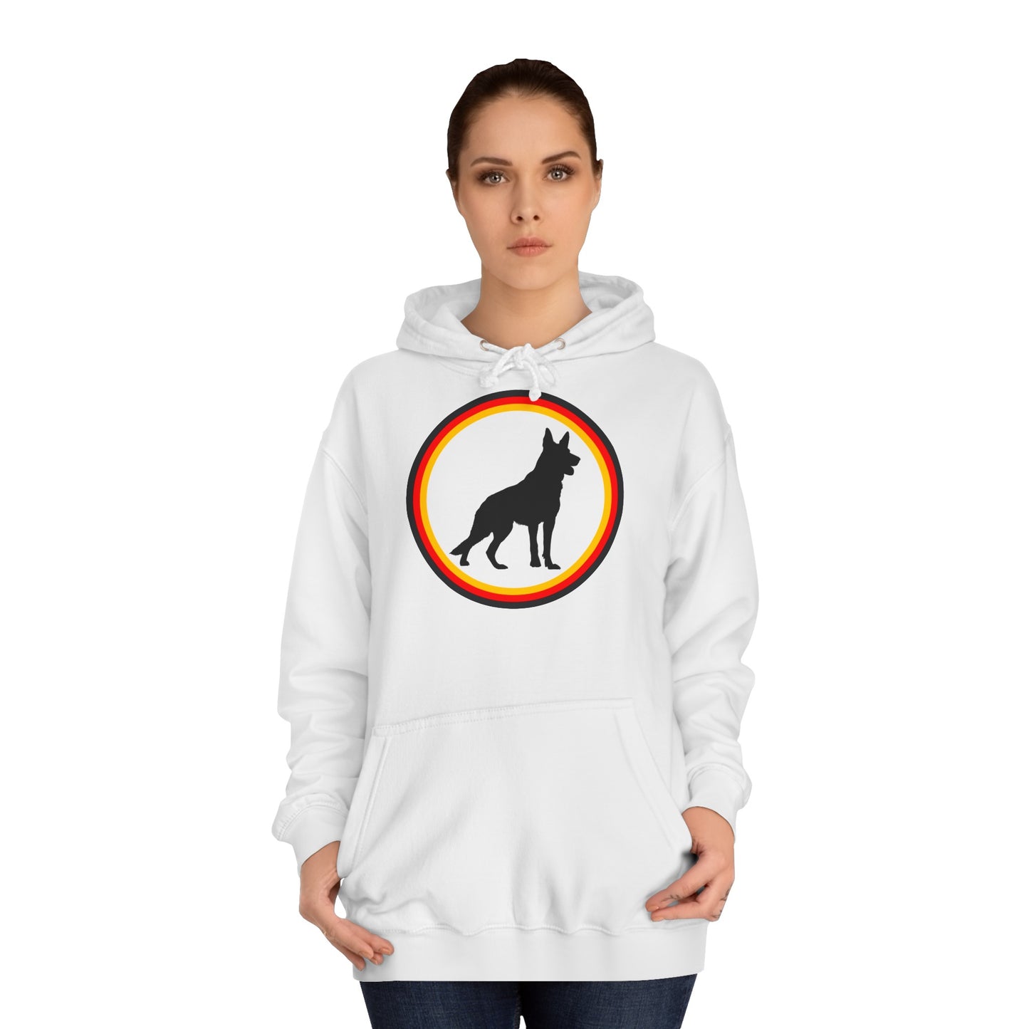 Deutscher Hund - Echter Wächter für Deutschland - Hoodie-Version.