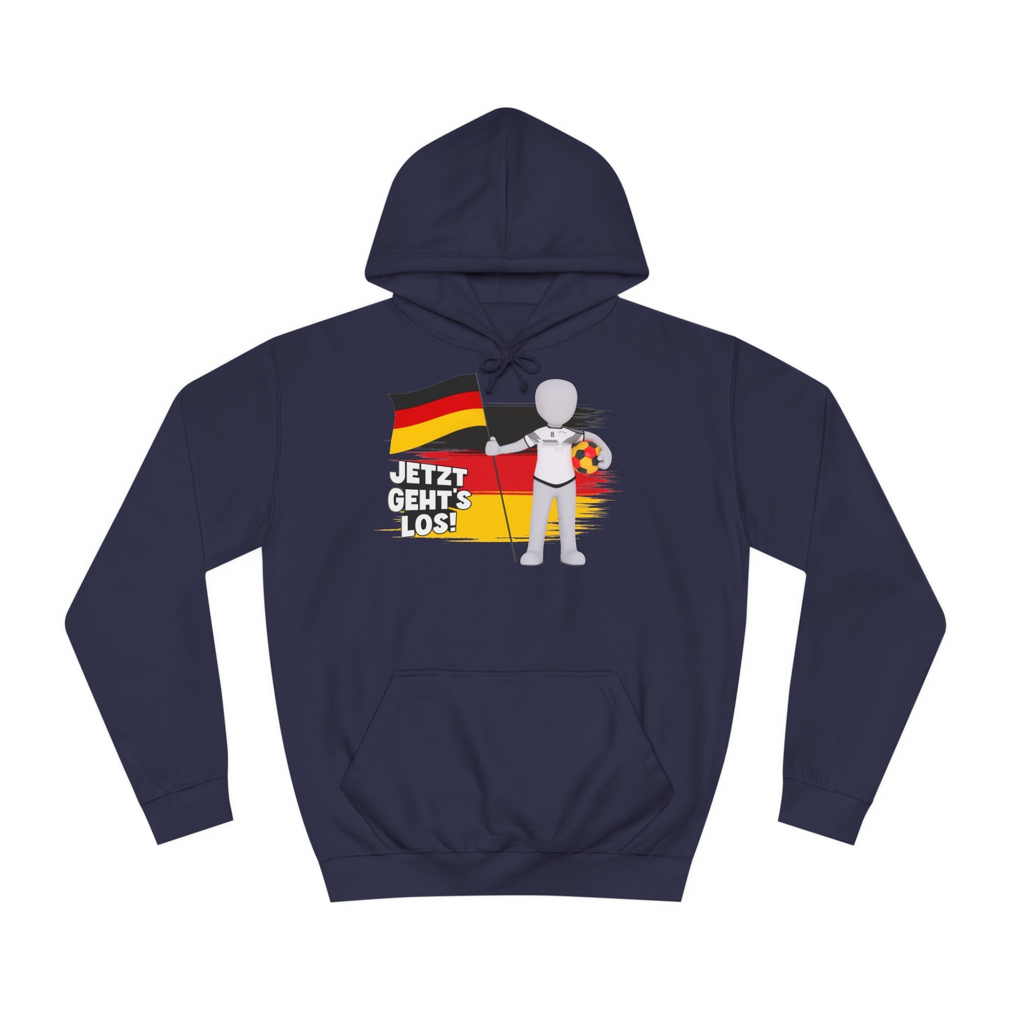 Jetzt geht’s los! Für die deutsche Mannschaft - Hochwertige Hoodies