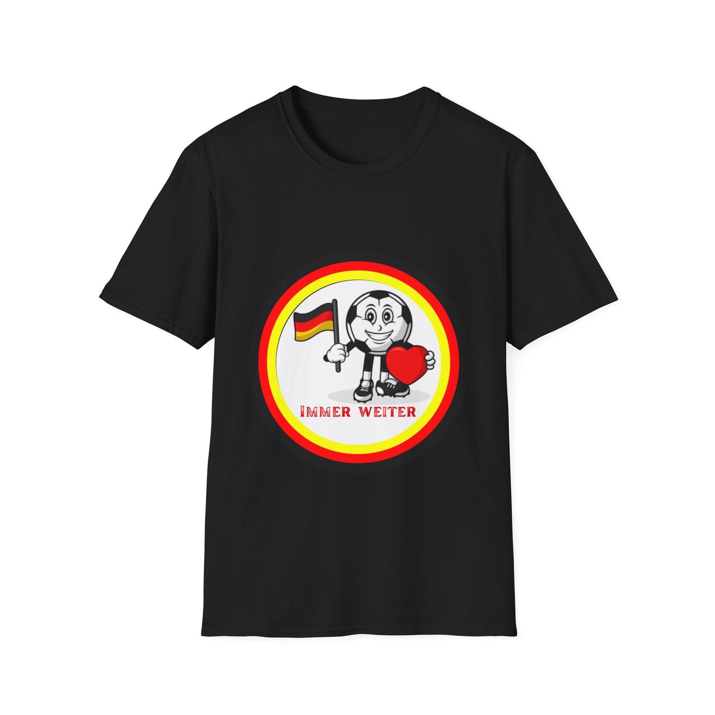 Immer Weiter für die Nationalmannschaft, Unisex T-Shirts, Fanmotivtrikot