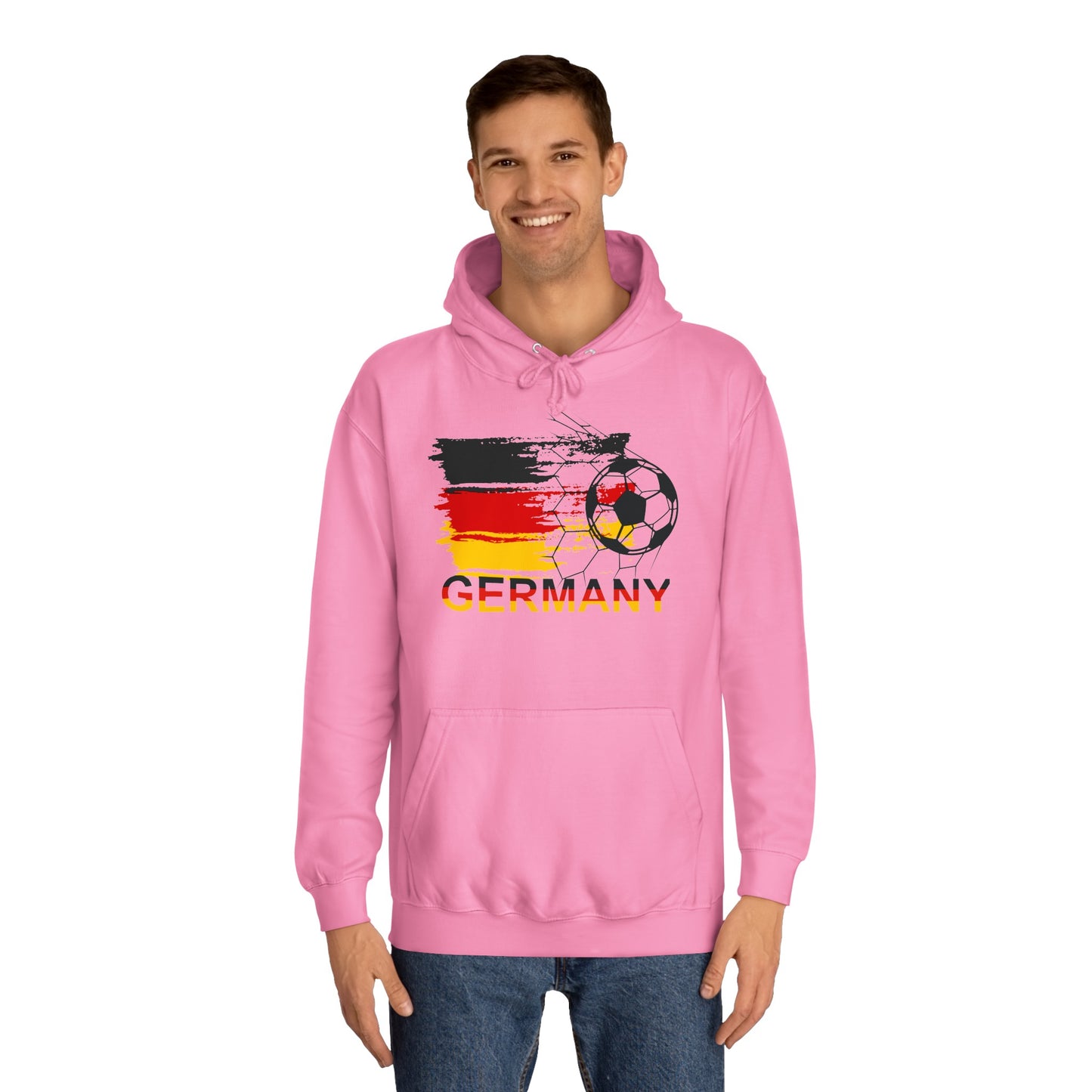 Deutsche Fußball Mannschaft Fan Unisex Hoodies - Beide Seiten gedruckt