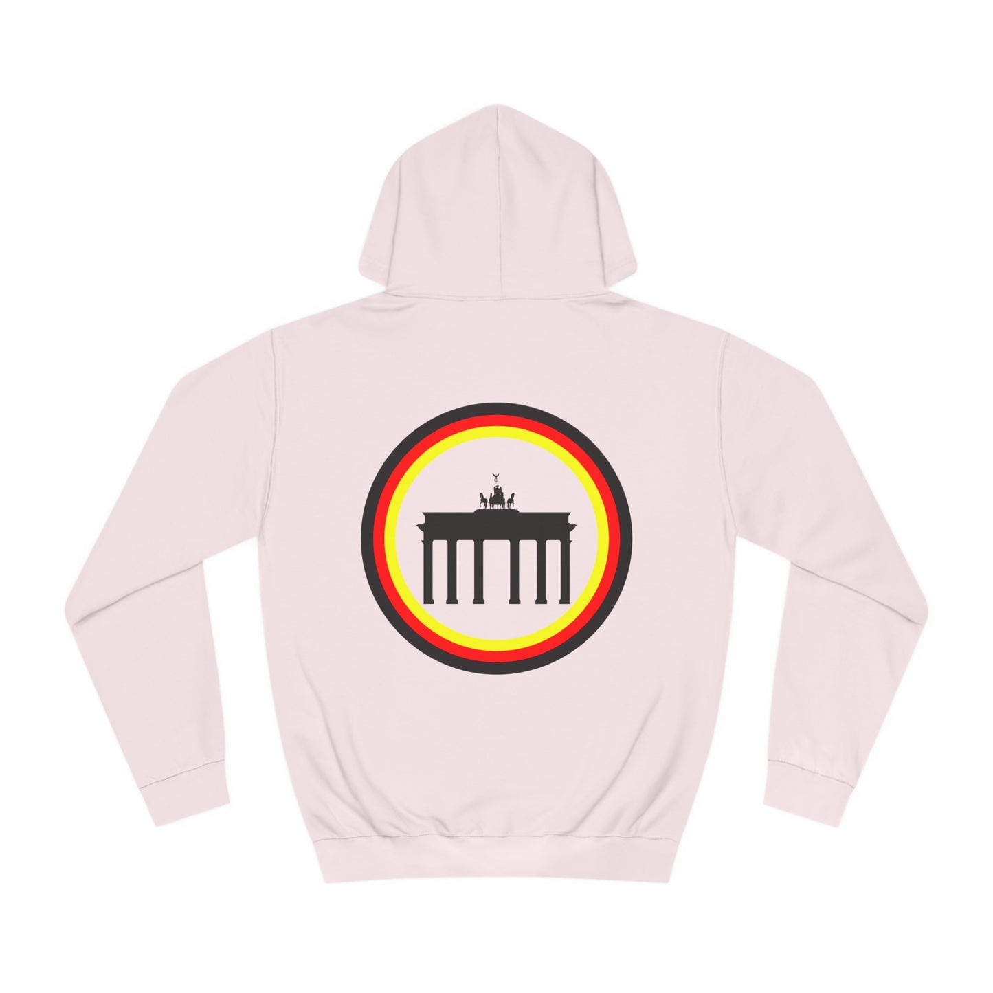 Brandenburger Tor auf Unisex-College-Hoodie, Kapuzenpullover,  beidseitig bedruckt