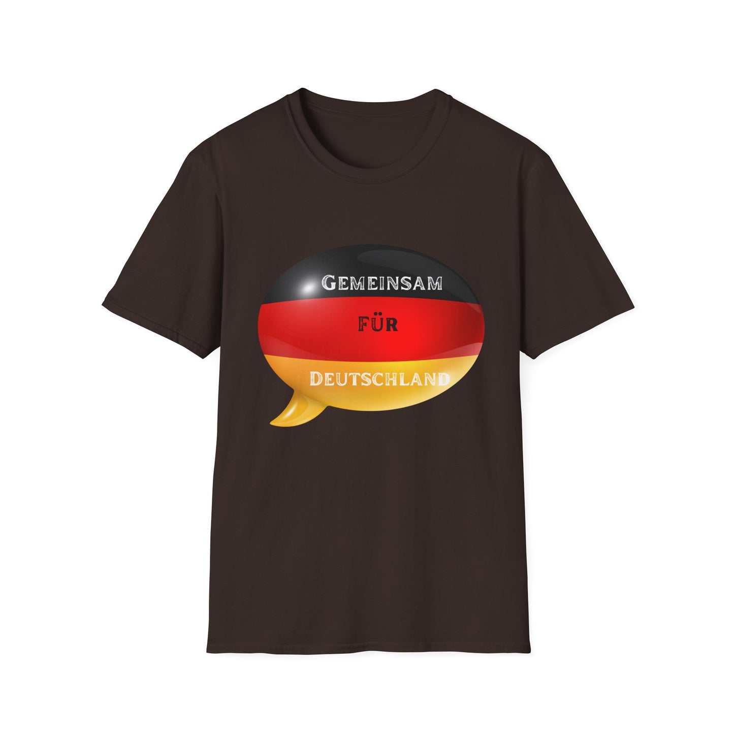 Fußballfan Unisex T-Shirts - Gemeinsam für Deutschland - Allez Team Germany!