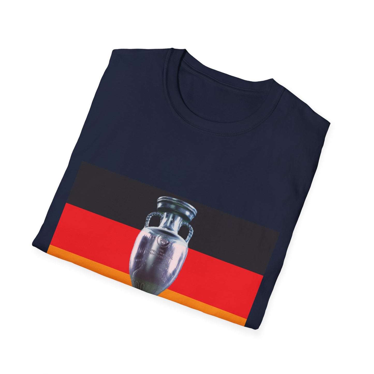 Fußballfan Unisex T-Shirt mit Fanmotiv für EM 2024 Siege, German Soccer Team