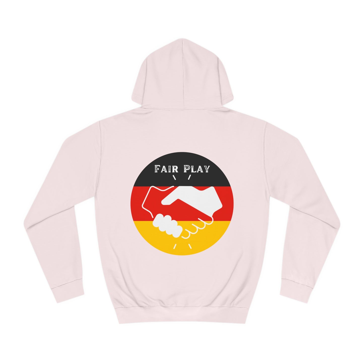 Hochwertige Hoodies - Fairplay für Deutschland - Beide Seiten gedruckt