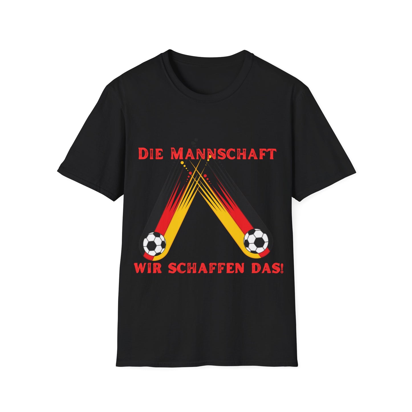 Wir schaffen das! auf Unisex T-Shirt