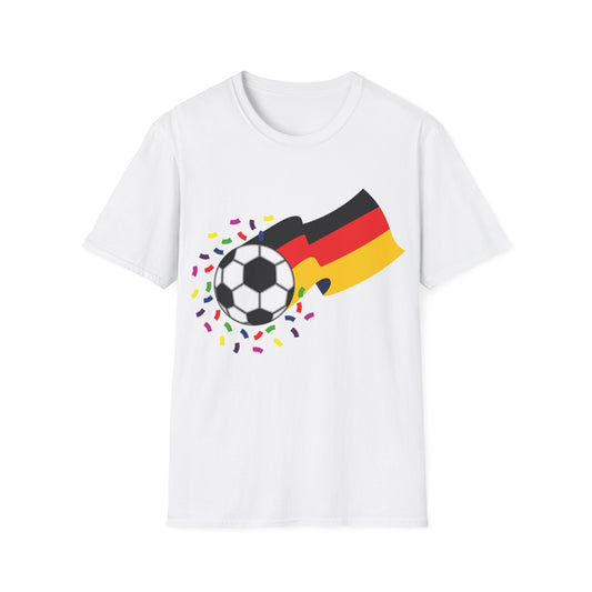 Liebe im Trikot: Deutschland, wir tragen unsere Farben mit Stolz! Unisex T-shirt