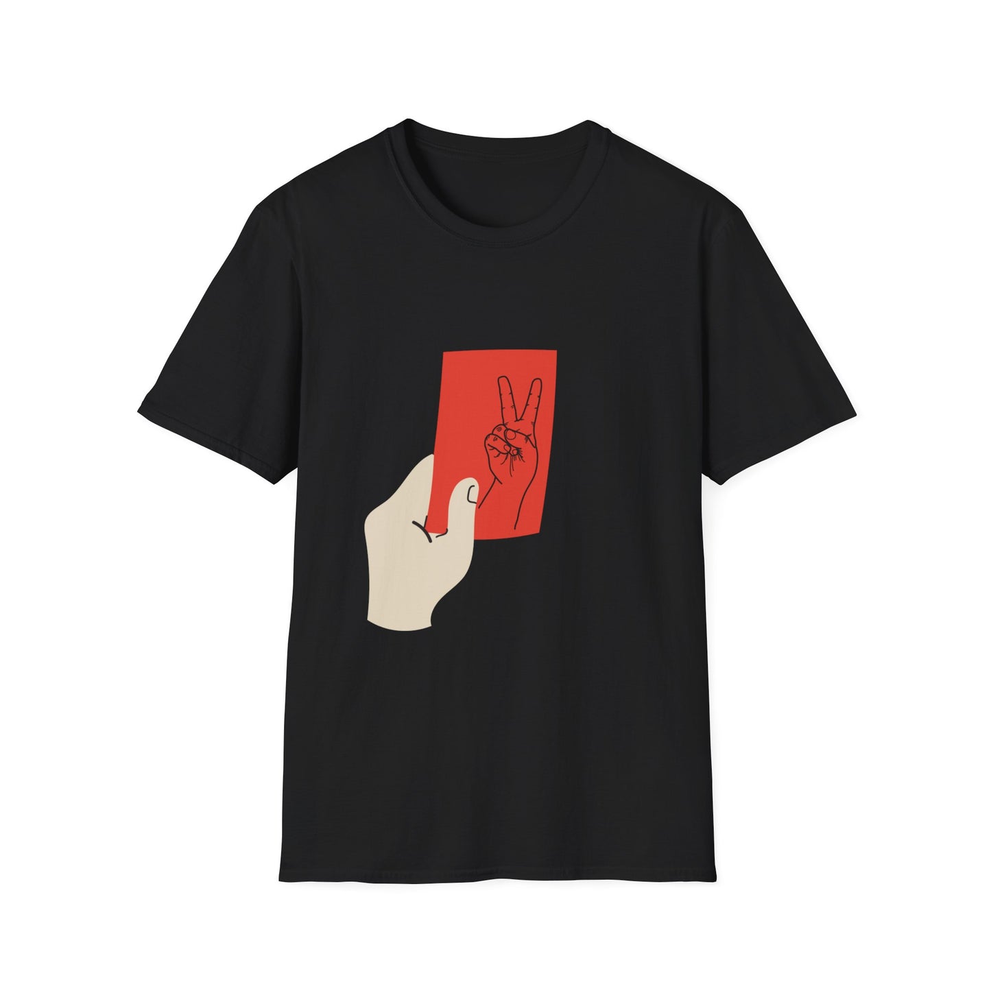 Red card, raus mit Stil, Einzigartige Unisex T-Shirts