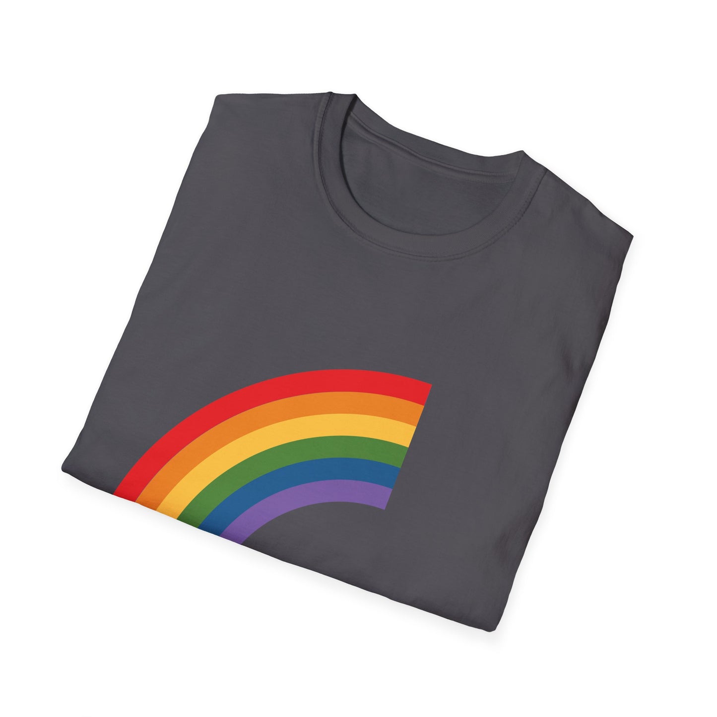 Einzigartige Unisex T-Shirt Designs mit deutscher Liebe für Regenbogen