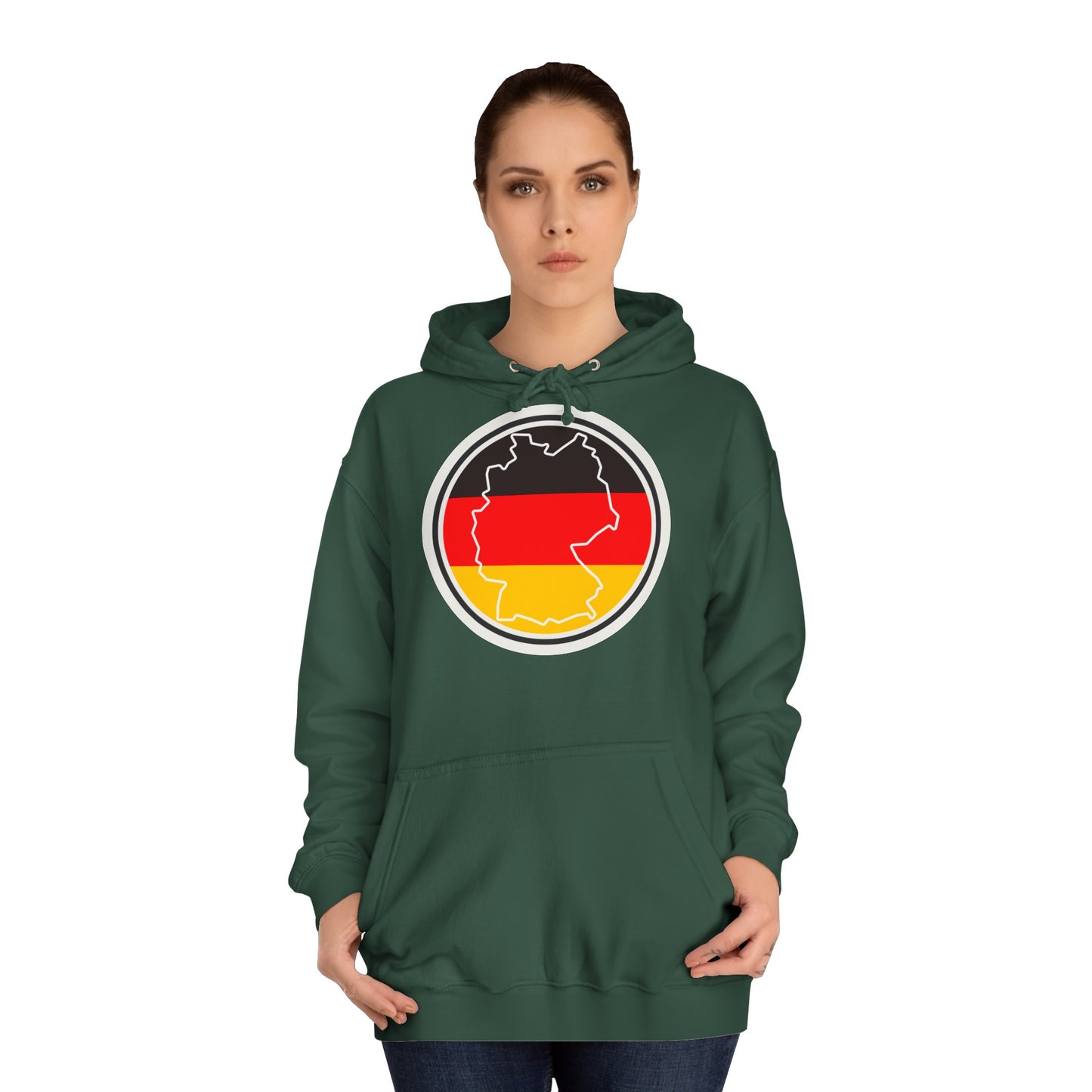 I Love Germany auf Unisex Hoodies