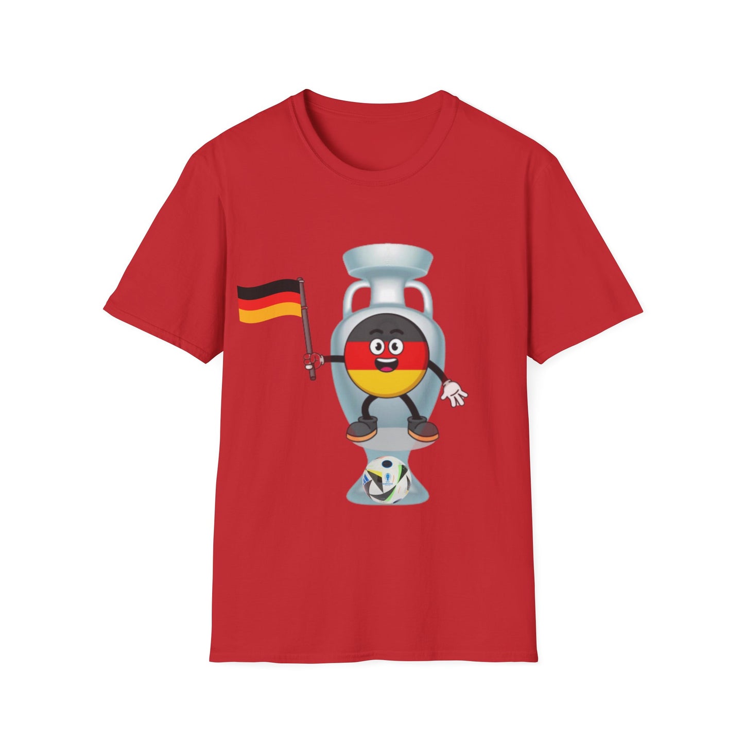 Beste deutsche Fußball Qualität, Unisex Fanmotivtrikot für EM 2024, Hura!