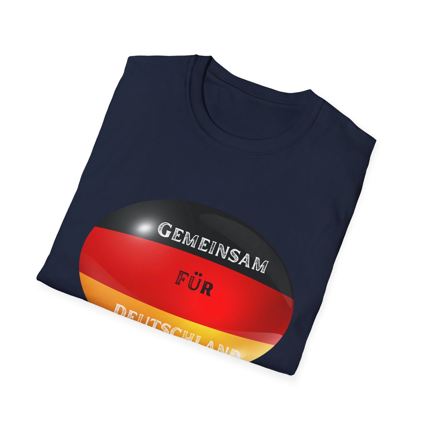 Fußballfan Unisex T-Shirts - Gemeinsam für Deutschland - Allez Team Germany!