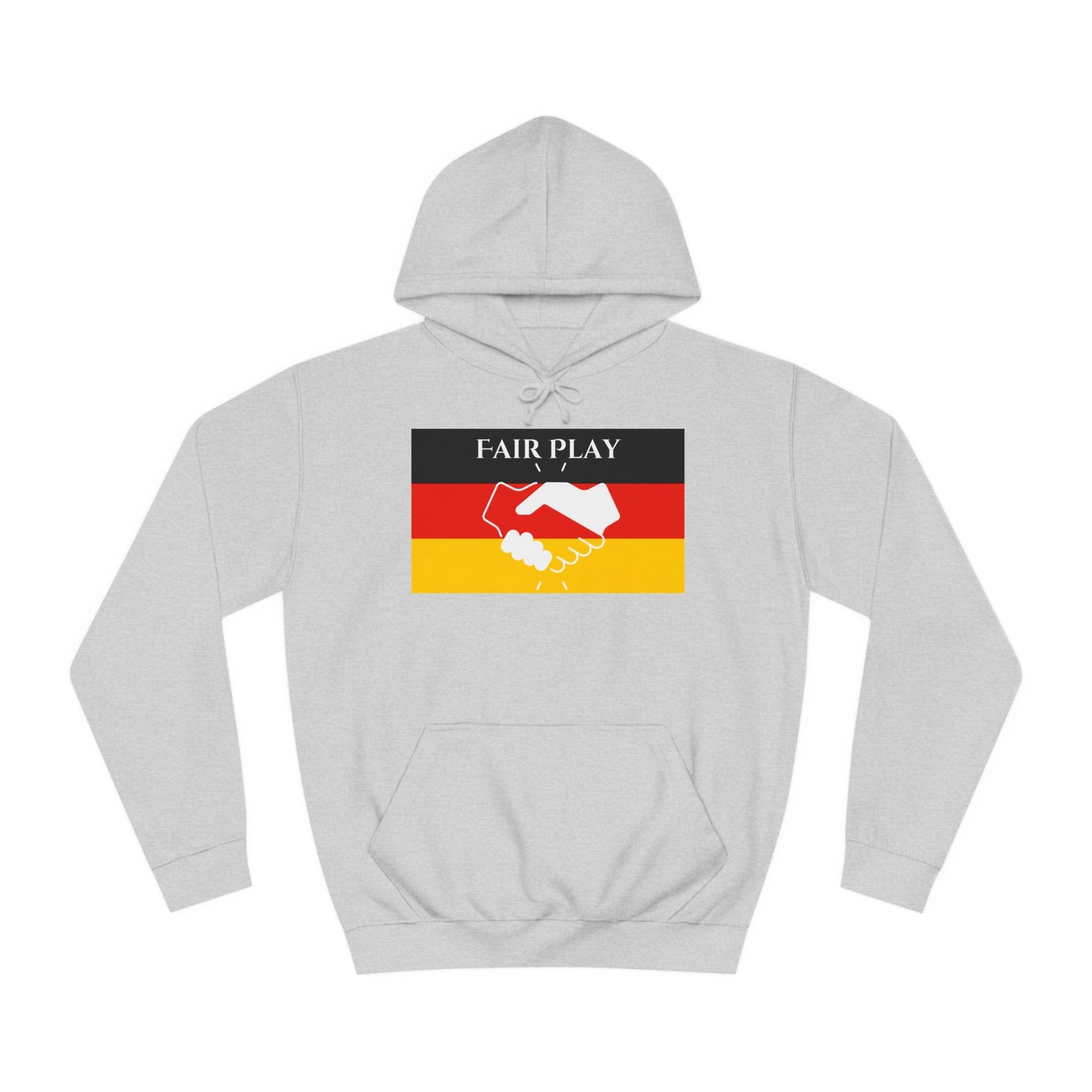 Hochwertige Hoodies - Fairplay für Deutschland - Beide Seiten gedruckt