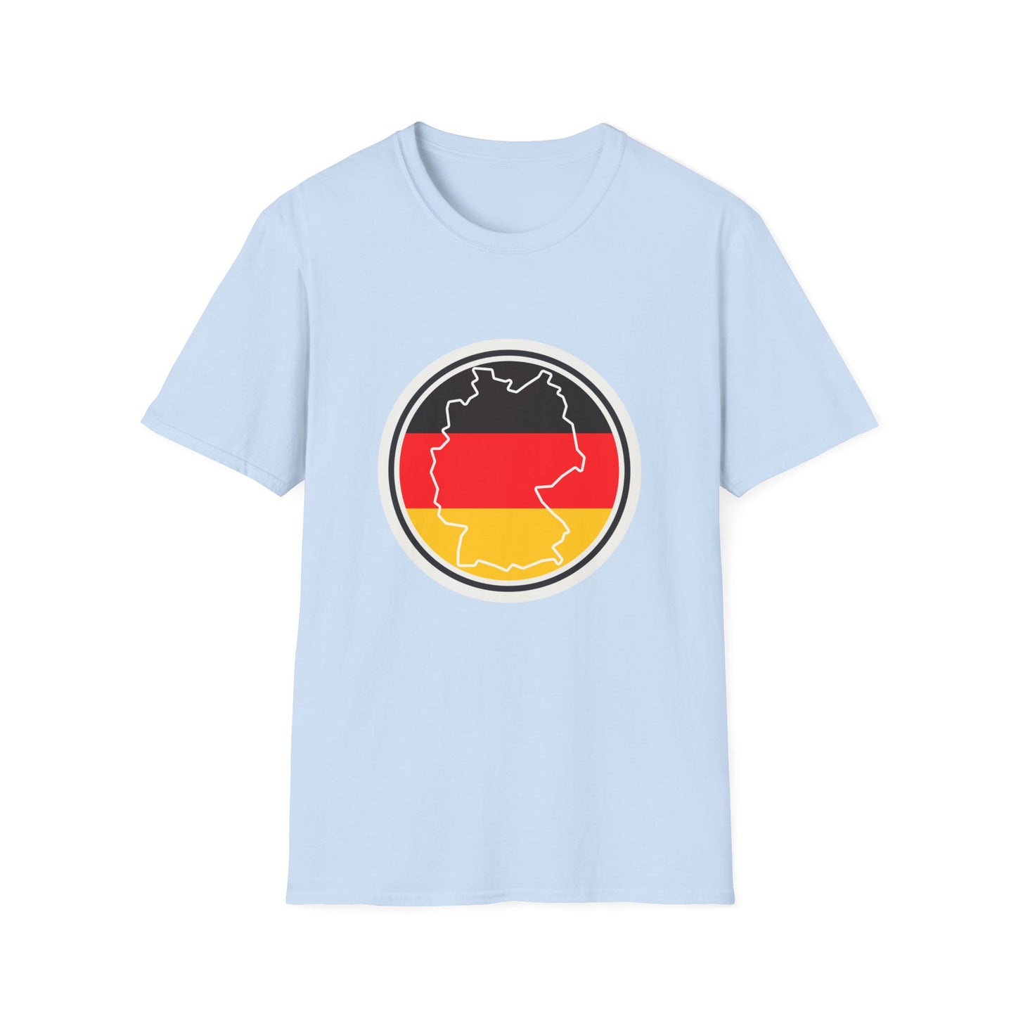 Herzlich Willkommen in Deutschland auf Unisex T-Shirt - Frieden und Liebe, Liebevolle Gastfreundschaft, Welcome to Germany, I Love Germany