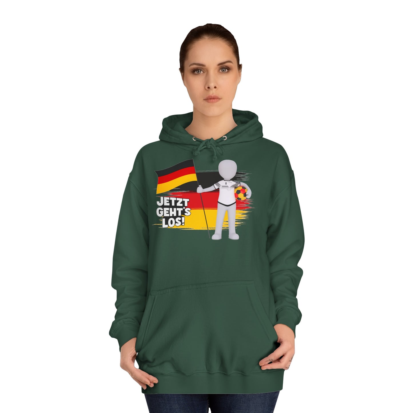 Jetzt geht’s los! Für die deutsche Mannschaft - Hochwertige Hoodies