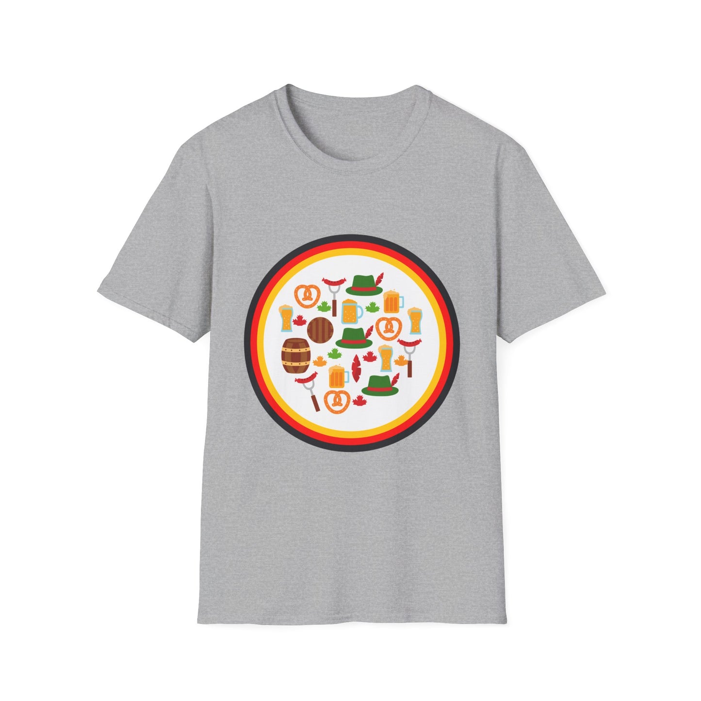 Willkommen in Deutschland Unisex fan T-Shirt für Oktoberfest