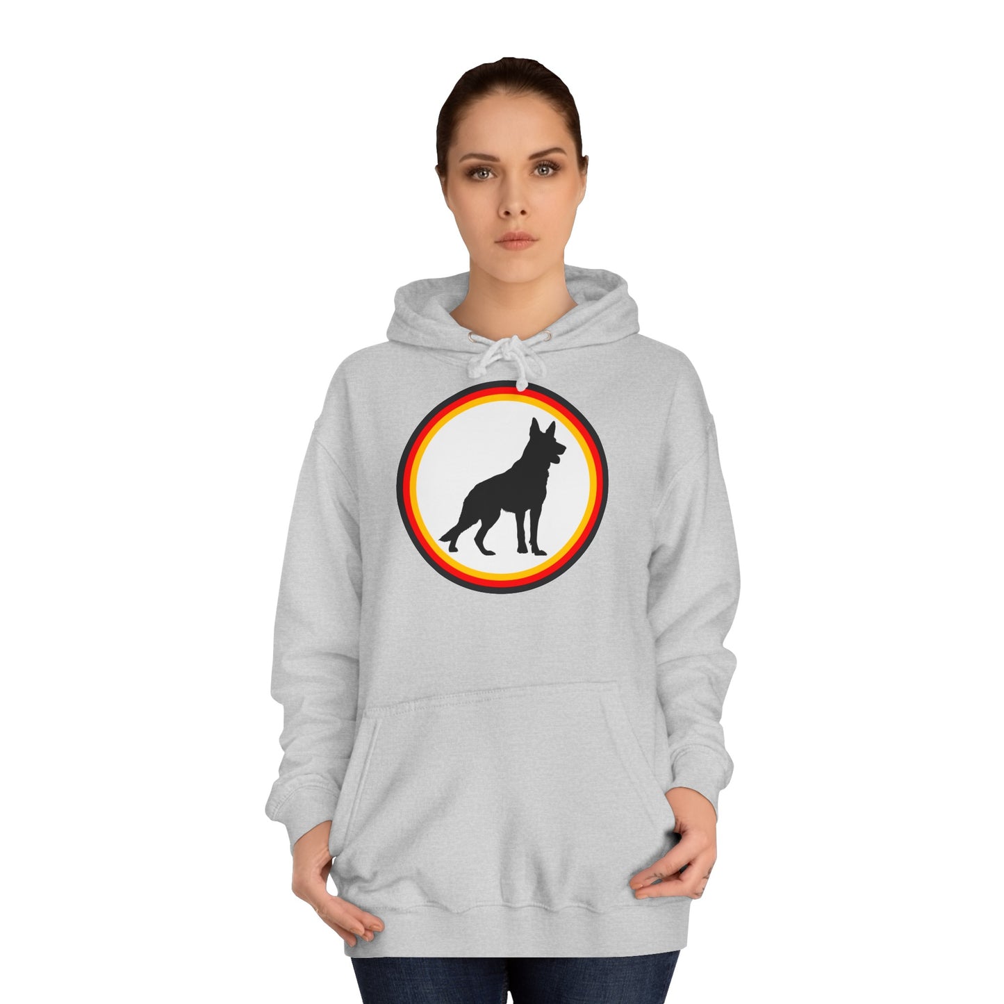 Deutscher Hund - Echter Wächter für Deutschland - Hoodie-Version.