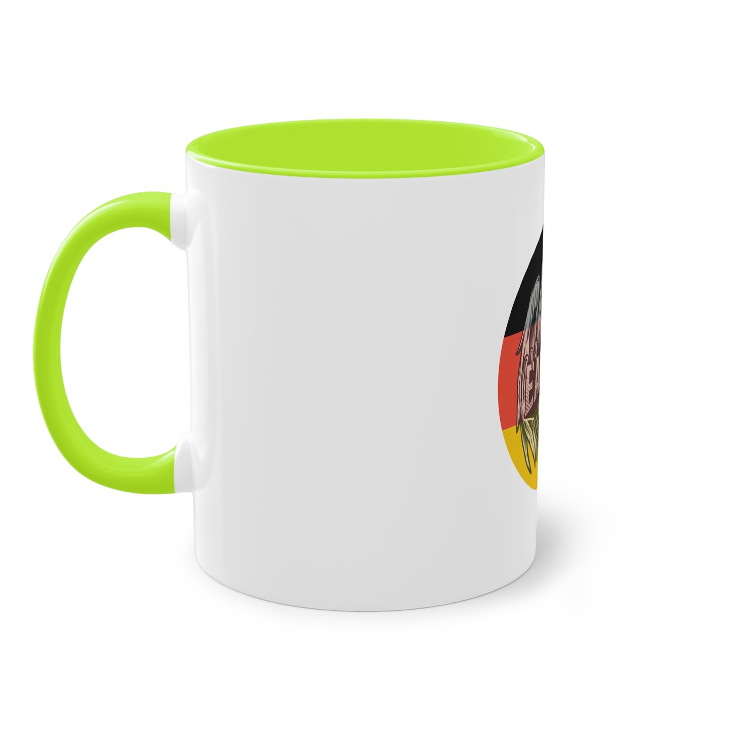 Majestätischer Adler auf Kaffeetassen – Kraft und Eleganz