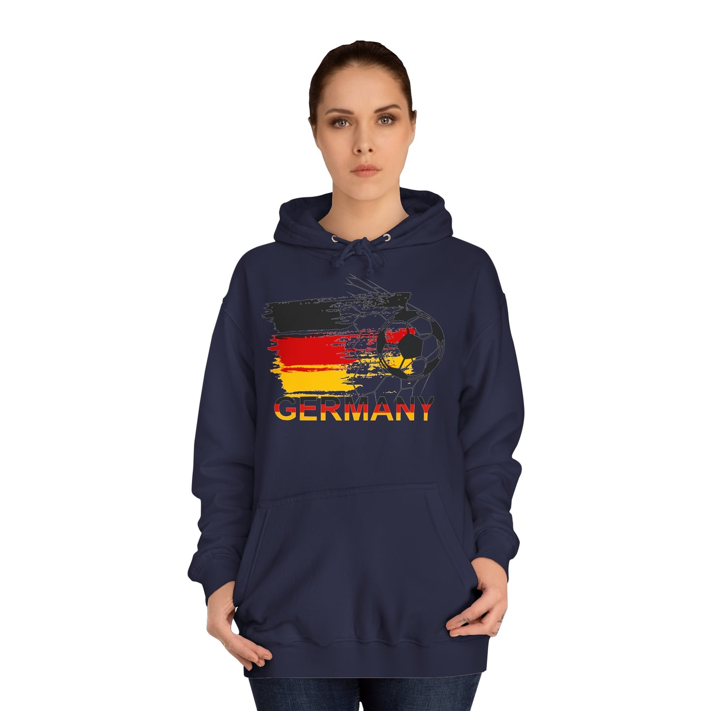 Deutsche Fußball Mannschaft Fan Unisex Hoodies