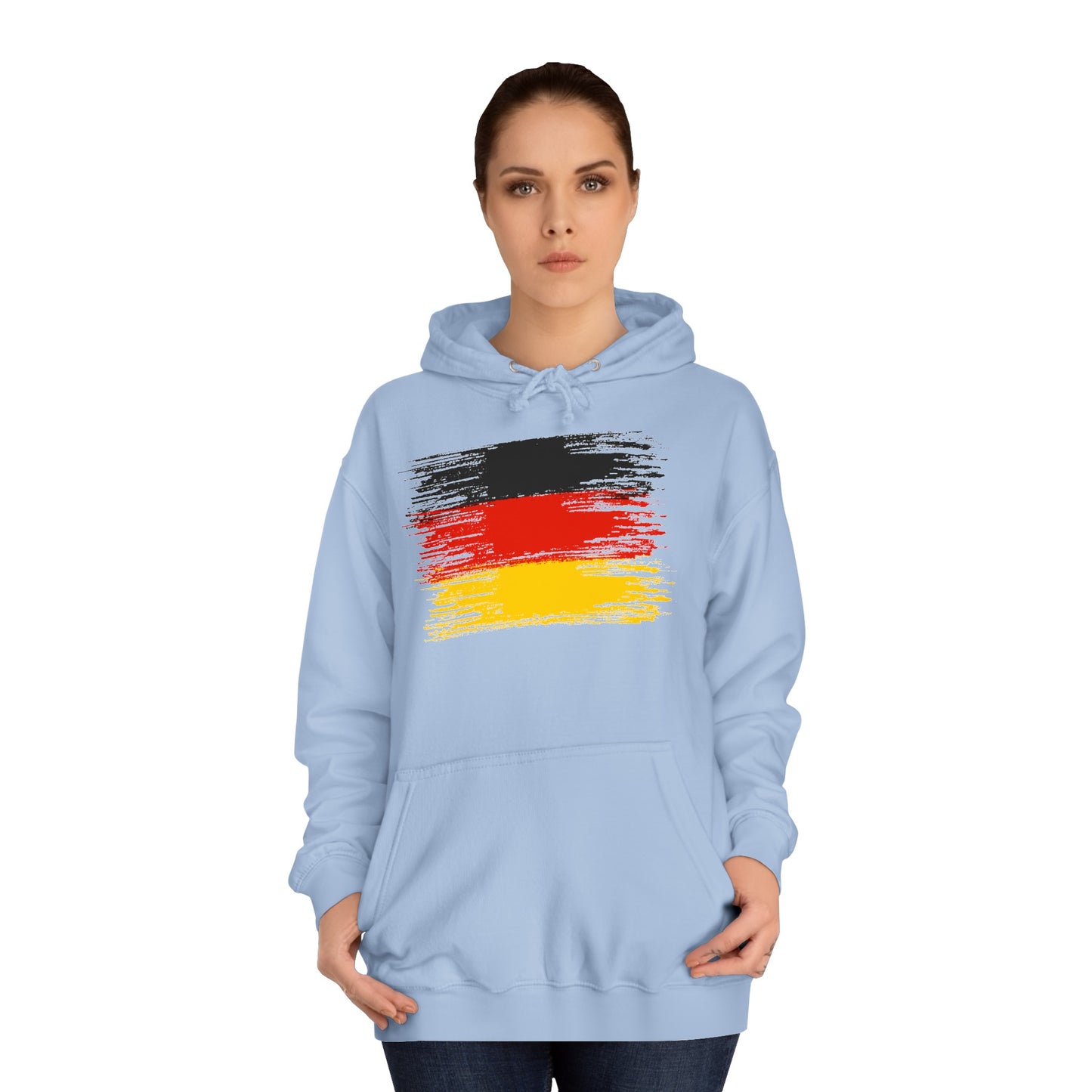 Einfach für Deutschland stehen -   Ein Land der Siege - Hochwertige Unisex-Kapuzenpullover