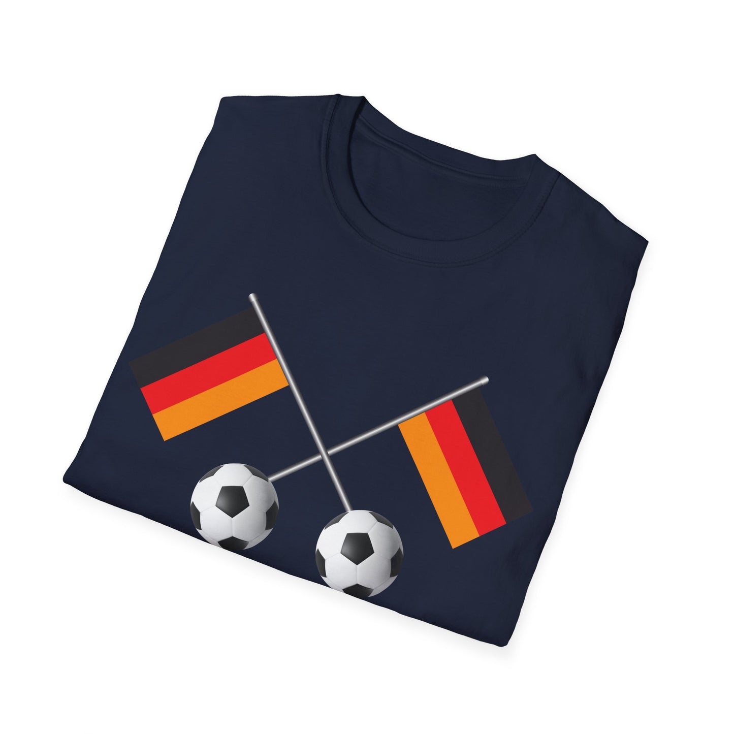 Unisex T-Shirt, Fanmotivtrikot für Deutschland