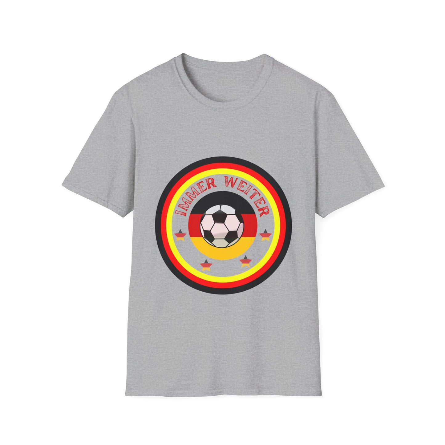 Immer weiter, Unisex Fanmotivtrikot für die Mannschaft, aus bester Qualität