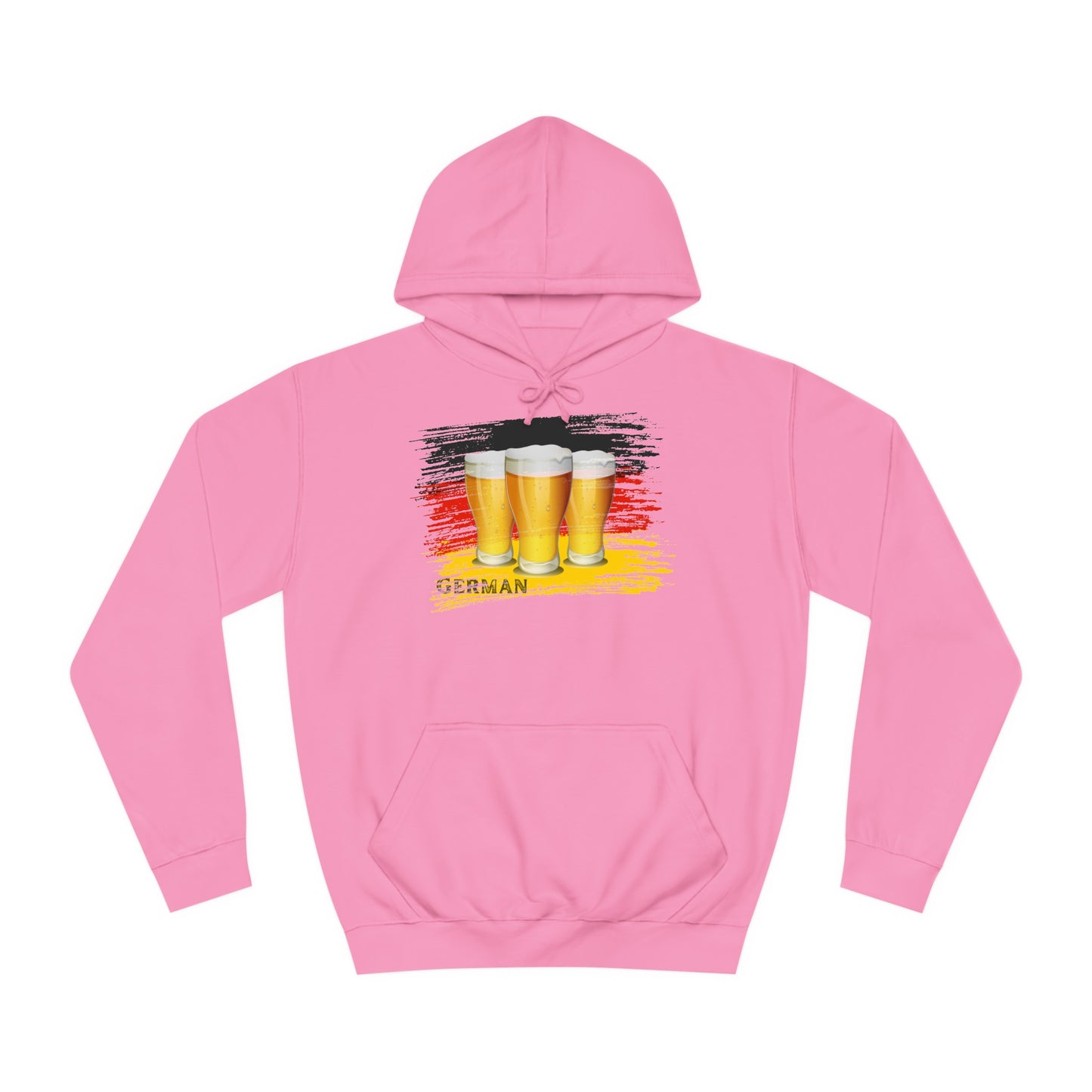 Bier Fans für Deutschland -  auf Unisex Hoodies beidseitig bedruckt