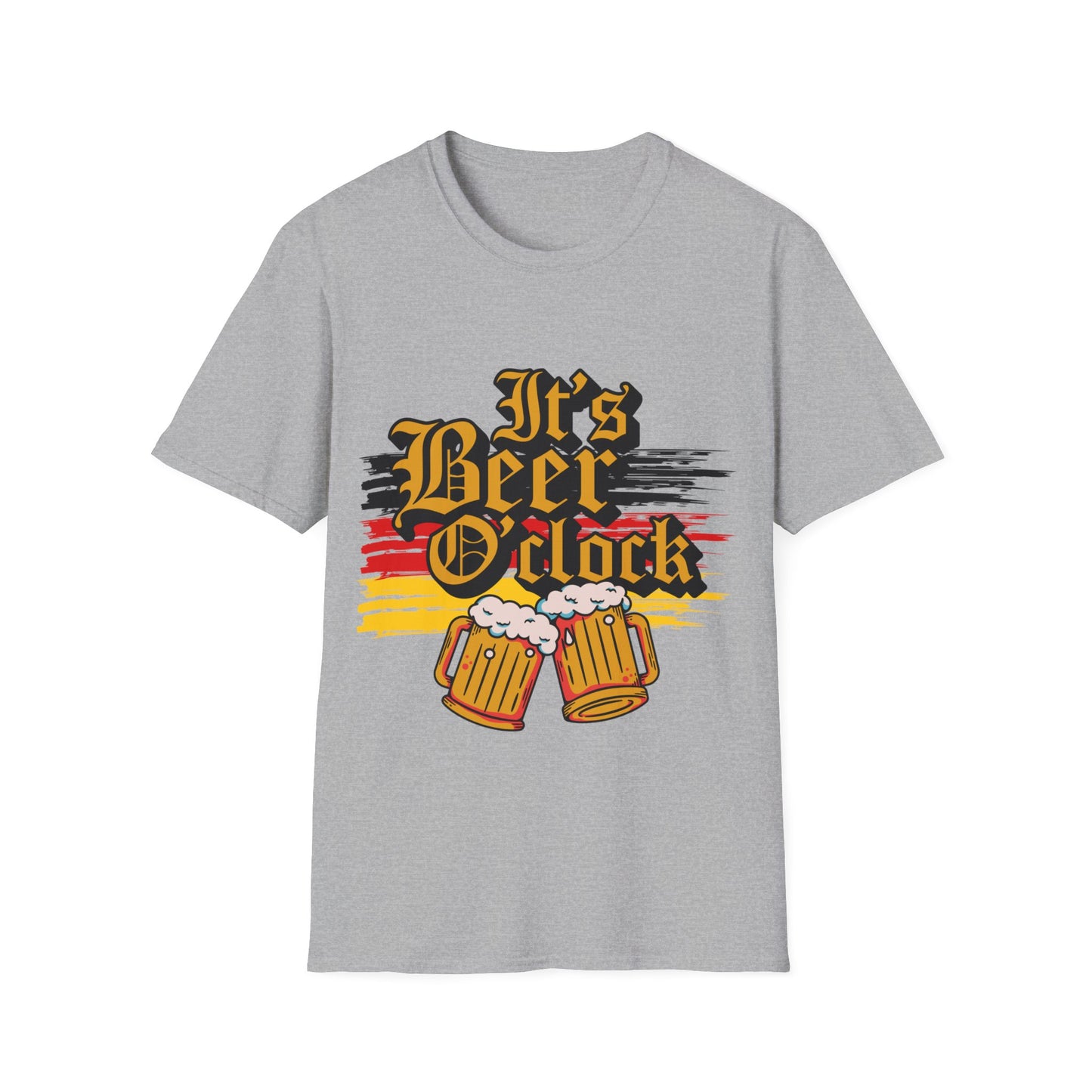 Prost und Cheers aus Deutschland - Auf trendigen Unisex T-Shirts, German Beer, Made in Germany Fashion, Best Quality T-Shirts, Exzellenz und Stylish