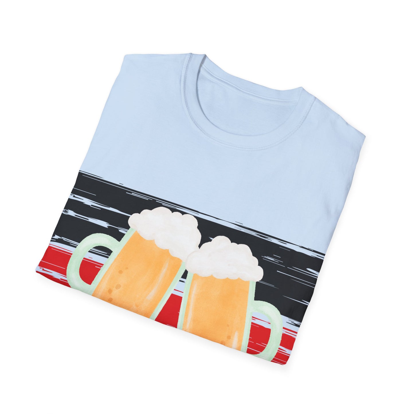 Prost und Cheers aus Deutschland, auf trendigen Unisex T-Shirts, German Beer, Made in Germany