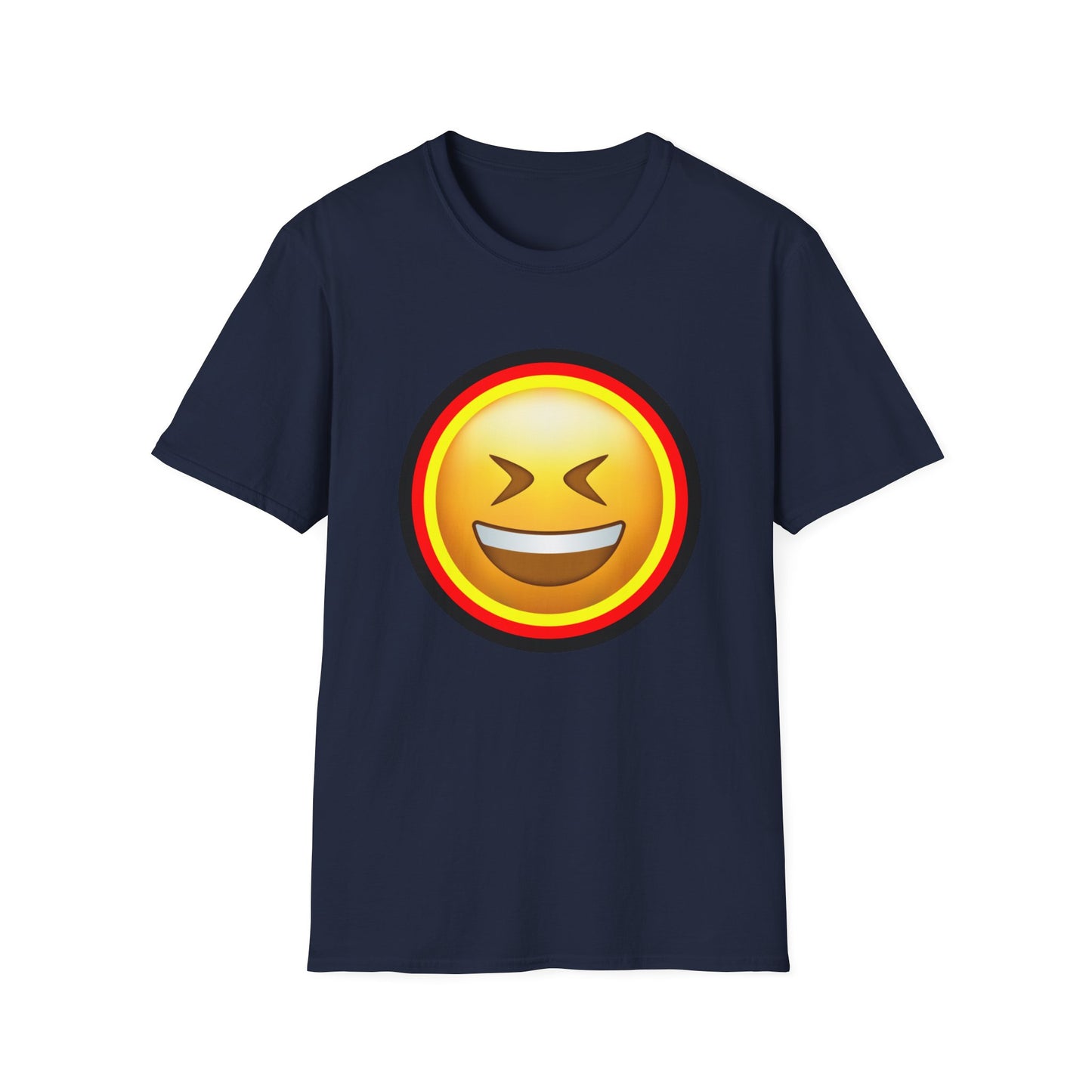 Lächeln im Stil, Haha, Humorvolle T-Shirt Designs aus Deutschland, Spaß haben, Lustige Momente mit einem Lachen tragen, Laugh like a German