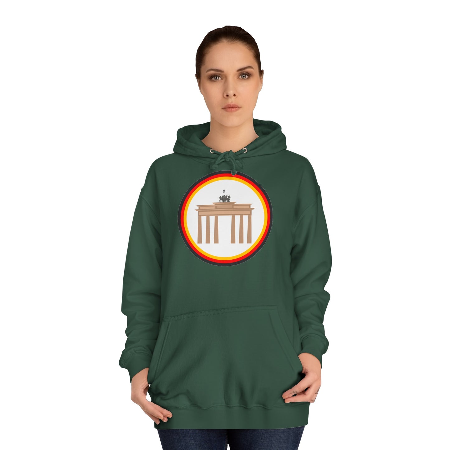 Brandenburger Tor auf Unisex Hoodies tragen - Top Qualität