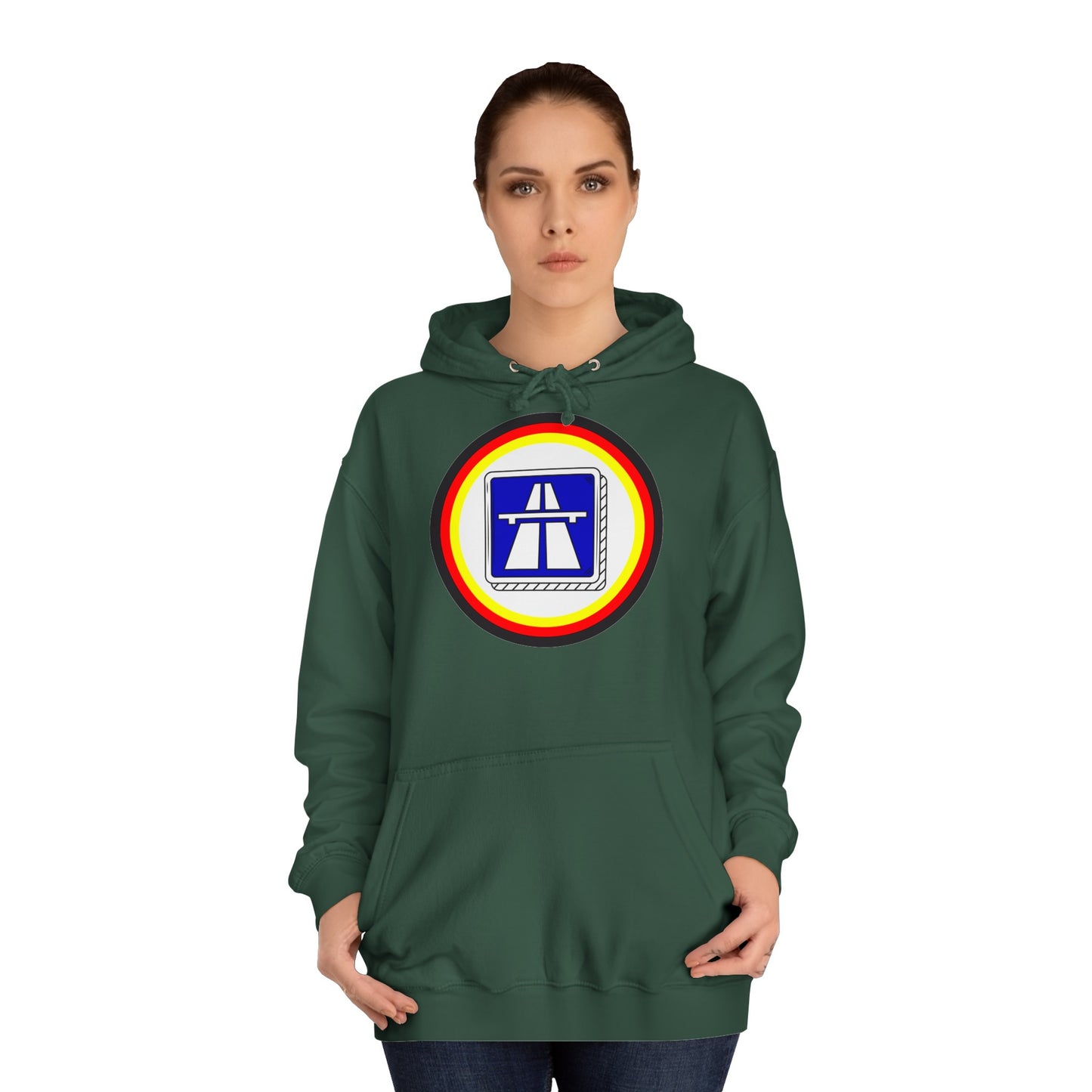 Hochwertige Unisex Hoodies für Autobahnfans