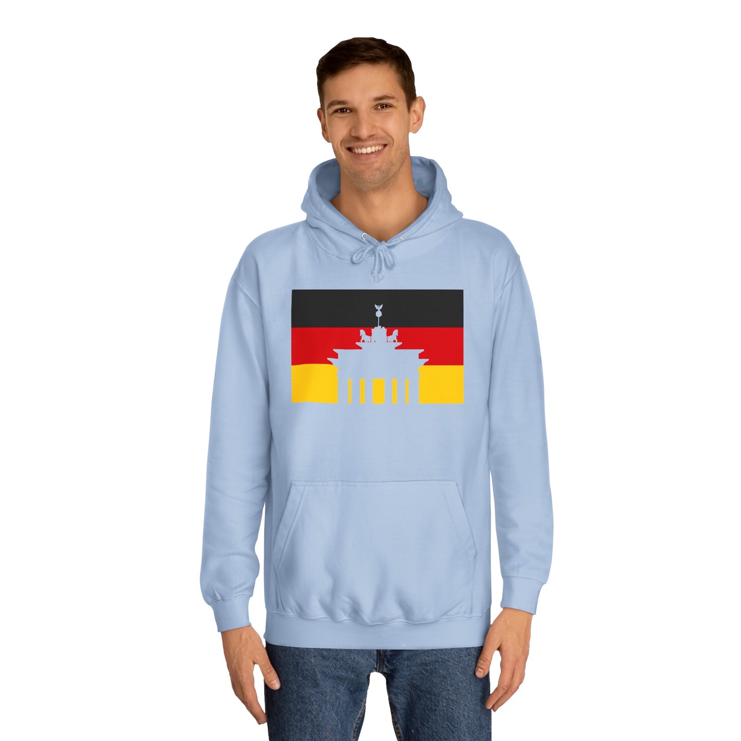 Brandenburger Tor auf Unisex Hoodies tragen - Top Qualität